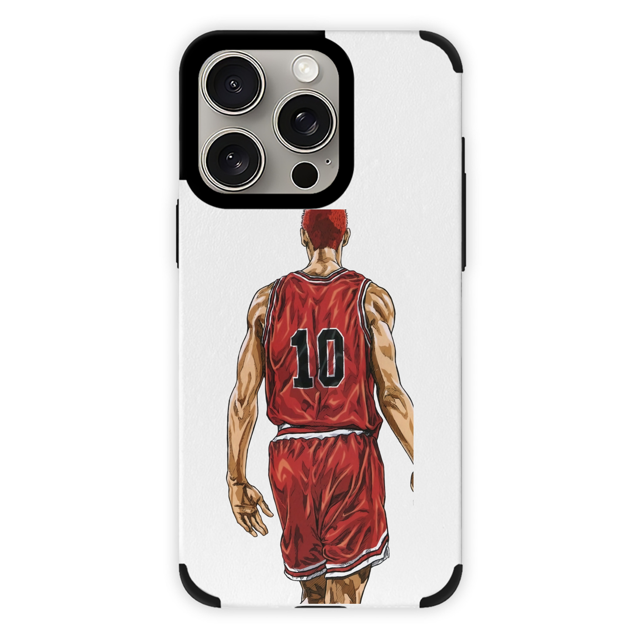 （画像用） SLAM DUNK／スラムダンク 【iPhone15ProMax対応】 PUレザー スマホケース 耐衝撃＆黄変防止