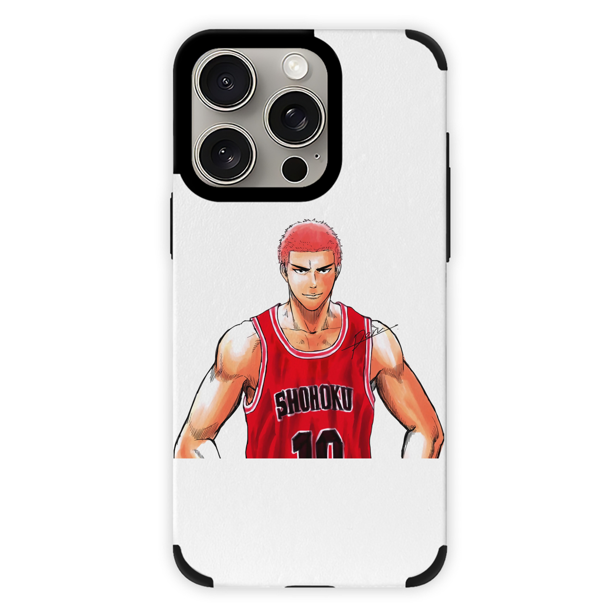 （画像用） SLAM DUNK／スラムダンク 【iPhone15ProMax対応】 PUレザー スマホケース 耐衝撃＆黄変防止