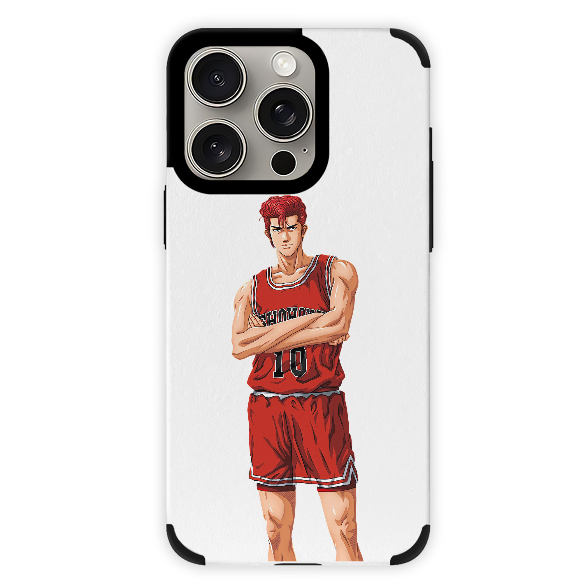 （画像用） SLAM DUNK／スラムダンク 【iPhone15ProMax対応】 PUレザー スマホケース 耐衝撃＆黄変防止