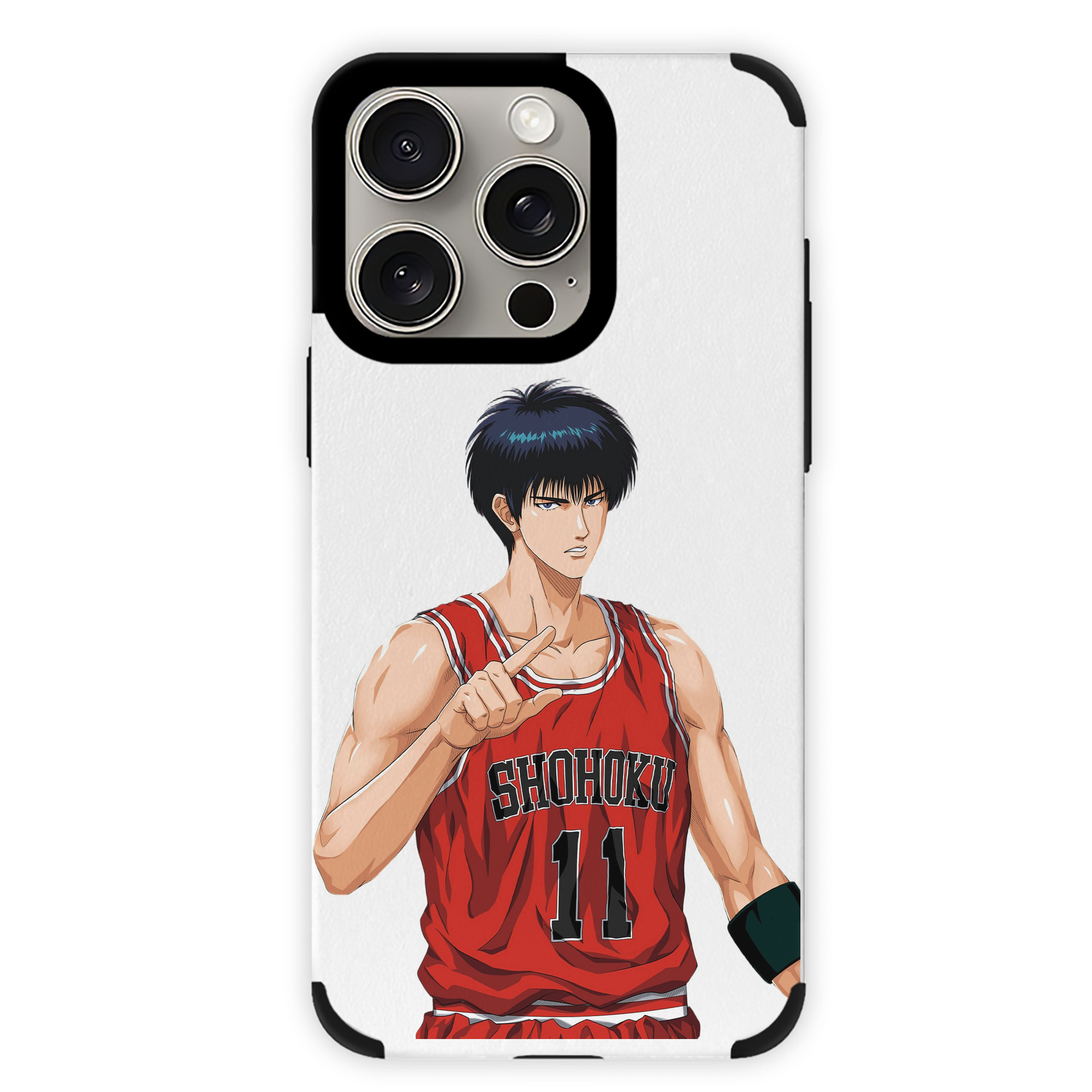 （画像用） SLAM DUNK／スラムダンク 【iPhone15ProMax対応】 PUレザー スマホケース 耐衝撃＆黄変防止