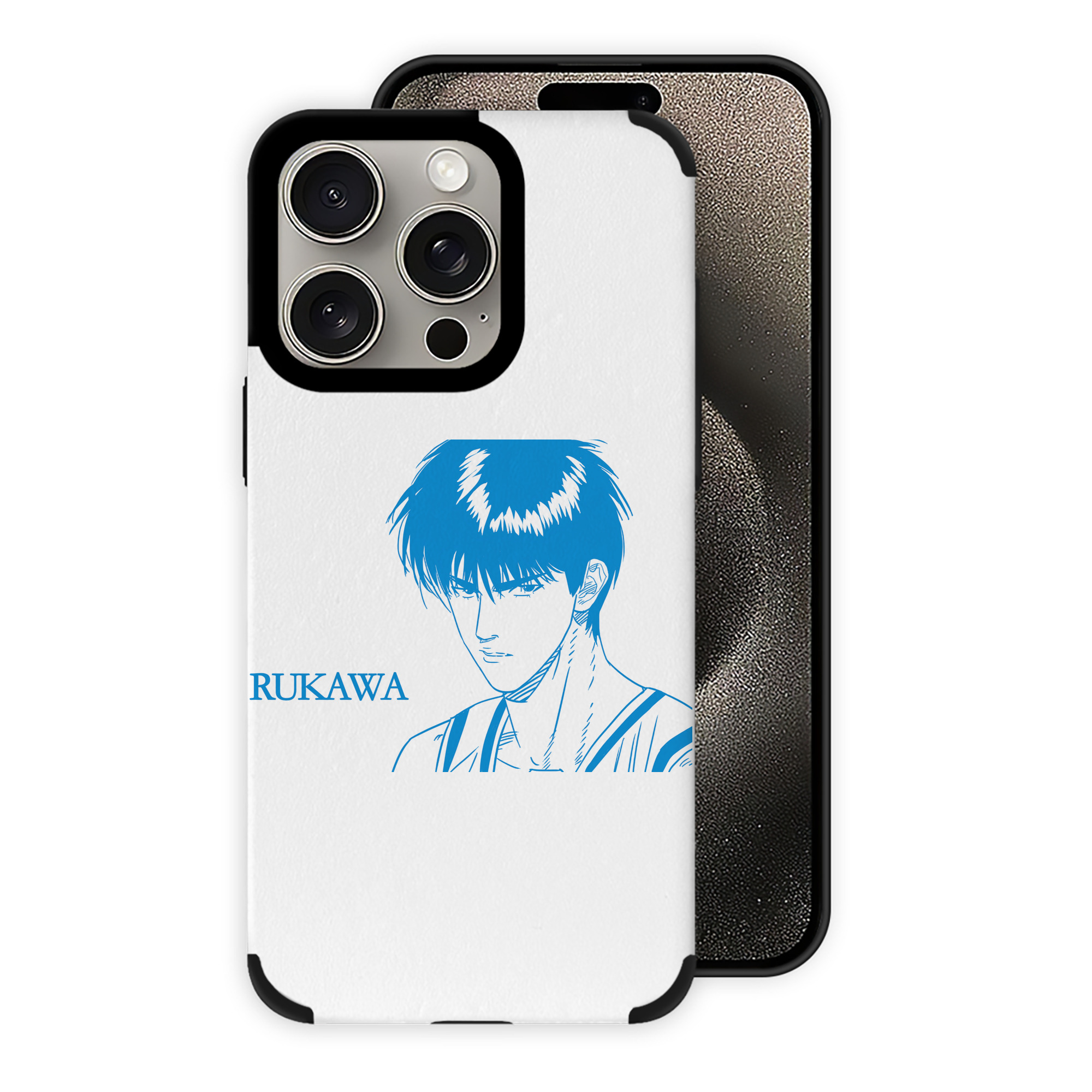 （画像用） SLAM DUNK／スラムダンク 【iPhone15ProMax対応】 PUレザー スマホケース 耐衝撃＆黄変防止
