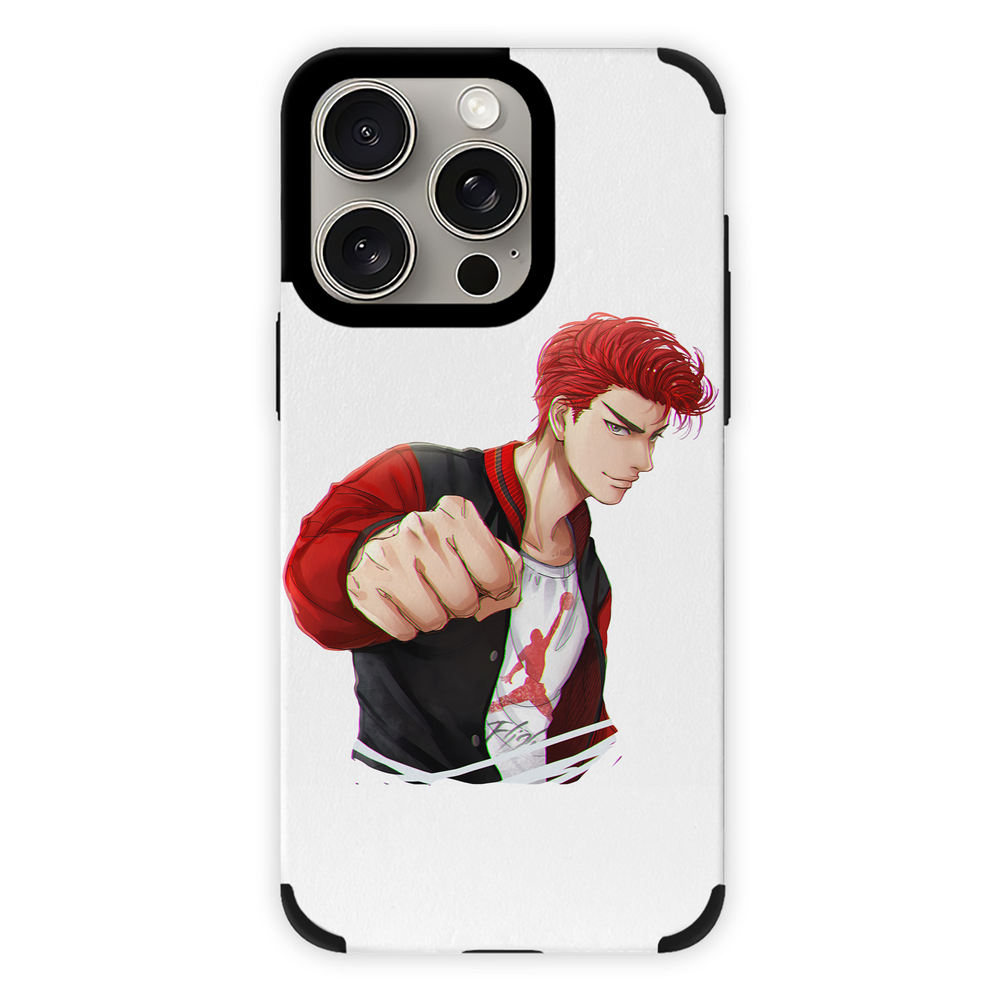 （画像用） SLAM DUNK／スラムダンク 【iPhone15ProMax対応】 PUレザー スマホケース 耐衝撃＆黄変防止