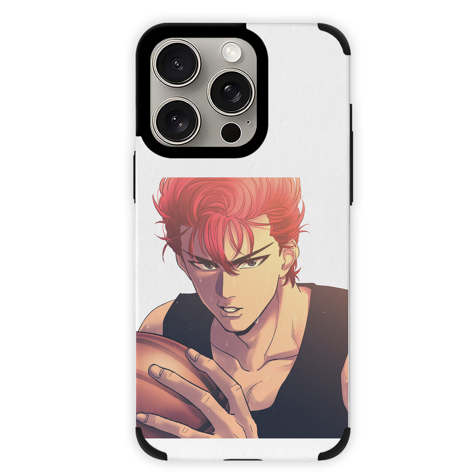 （画像用） SLAM DUNK／スラムダンク 【iPhone15ProMax対応】 PUレザー スマホケース 耐衝撃＆黄変防止