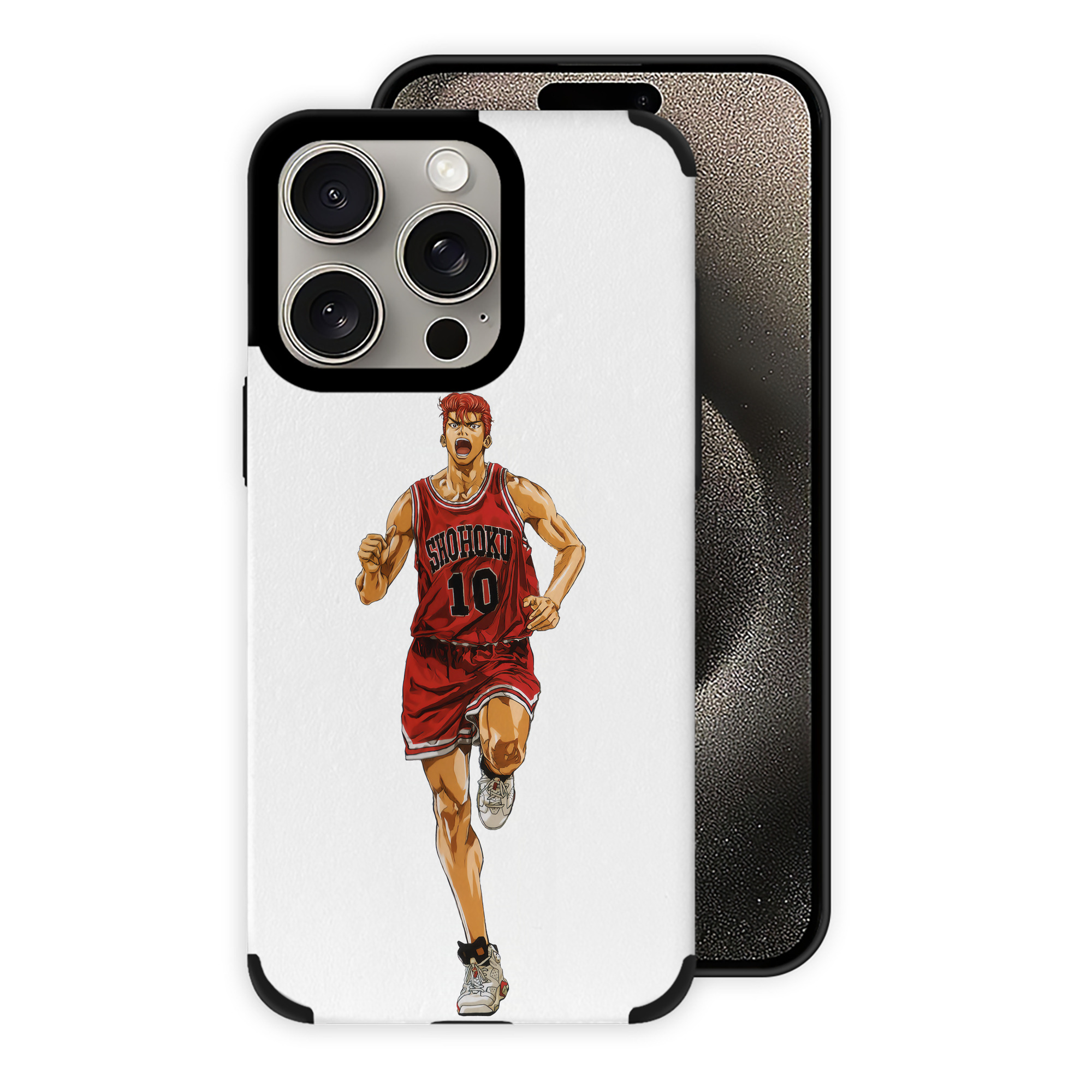 （画像用） SLAM DUNK／スラムダンク 【iPhone15ProMax対応】 PUレザー スマホケース 耐衝撃＆黄変防止