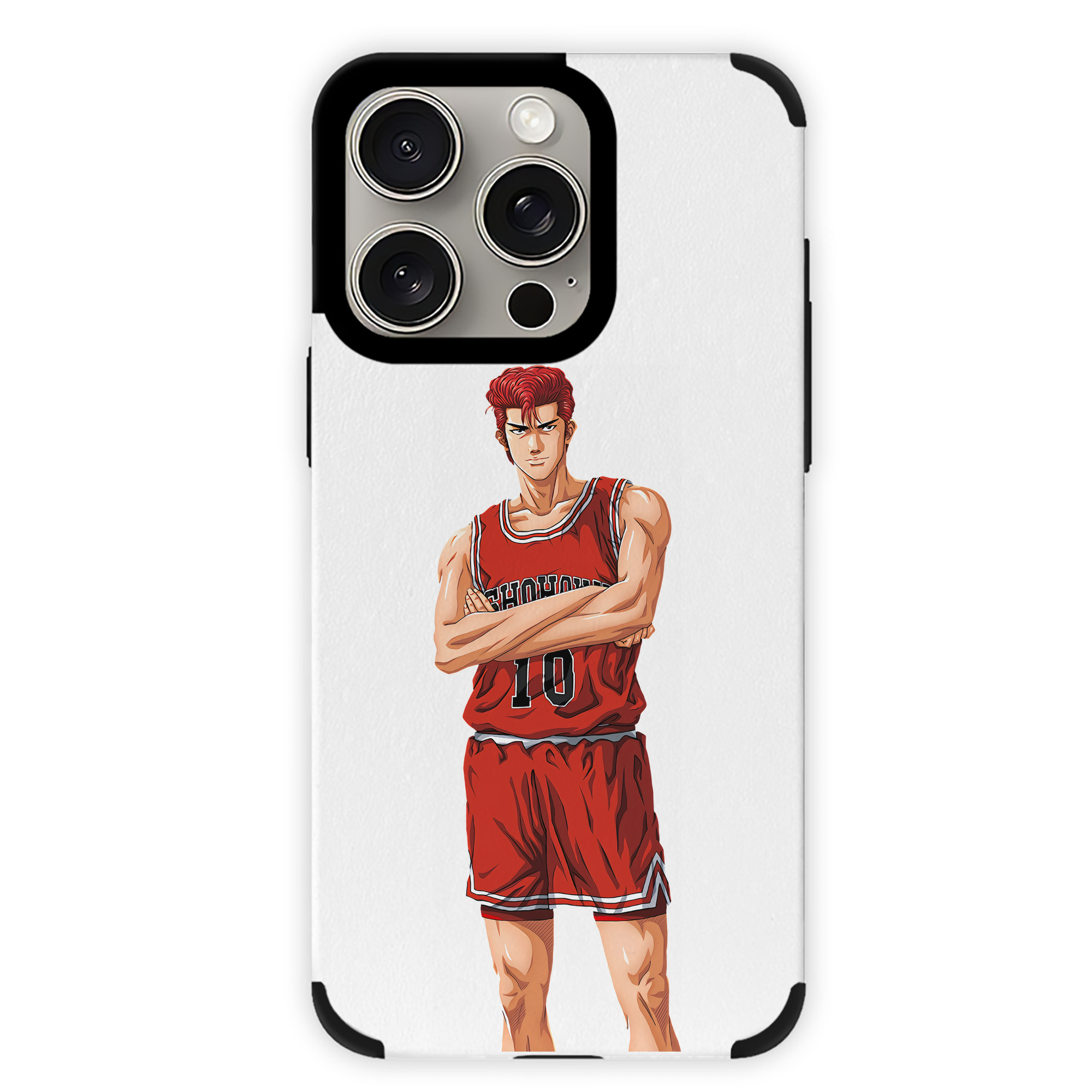 （画像用） SLAM DUNK／スラムダンク 【iPhone15ProMax対応】 PUレザー スマホケース 耐衝撃＆黄変防止