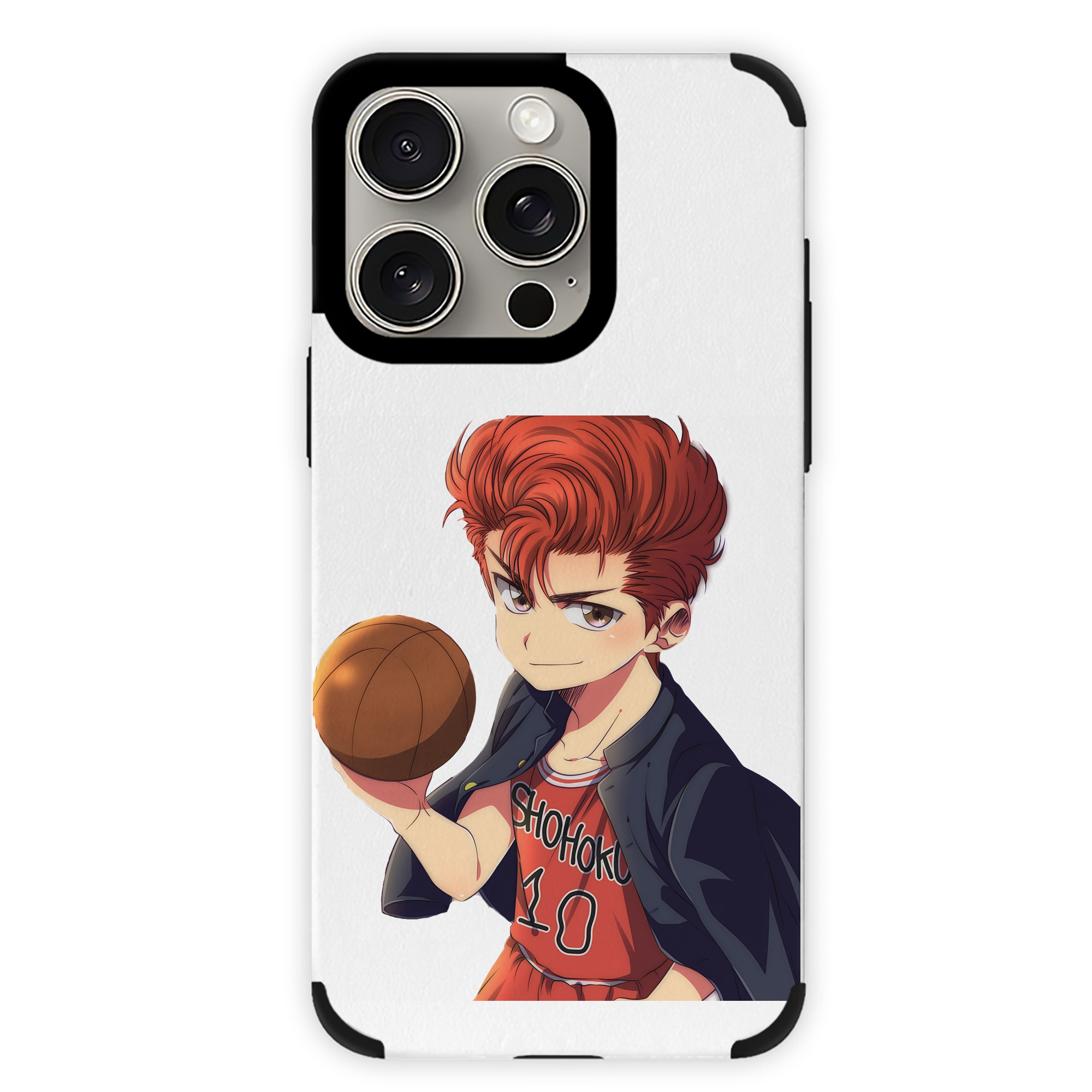 （画像用） SLAM DUNK／スラムダンク 【iPhone15ProMax対応】 PUレザー スマホケース 耐衝撃＆黄変防止