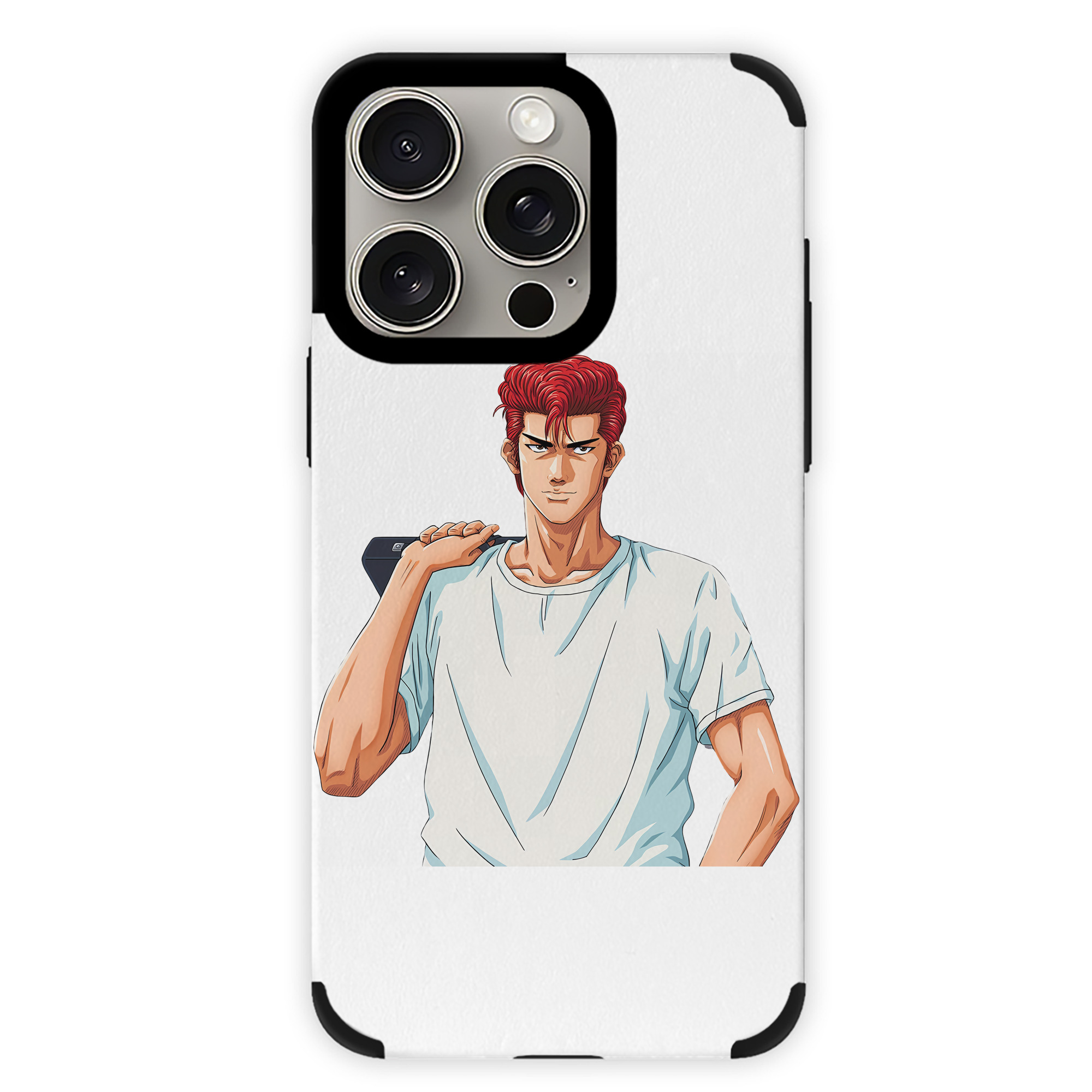 （画像用） SLAM DUNK／スラムダンク 【iPhone15ProMax対応】 PUレザー スマホケース 耐衝撃＆黄変防止