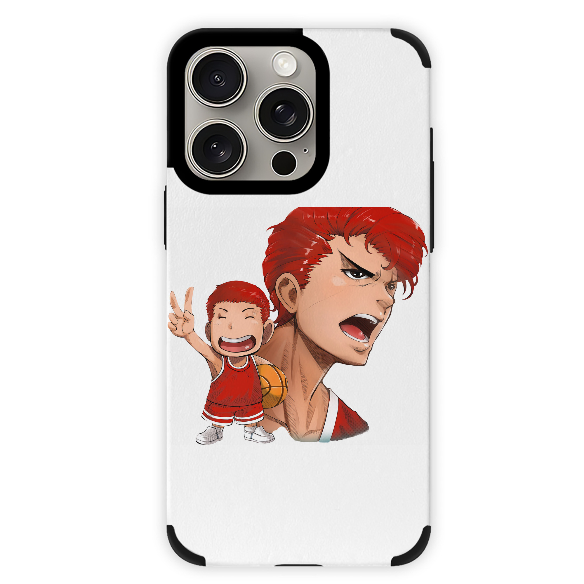 （画像用） SLAM DUNK／スラムダンク 【iPhone15ProMax対応】 PUレザー スマホケース 耐衝撃＆黄変防止