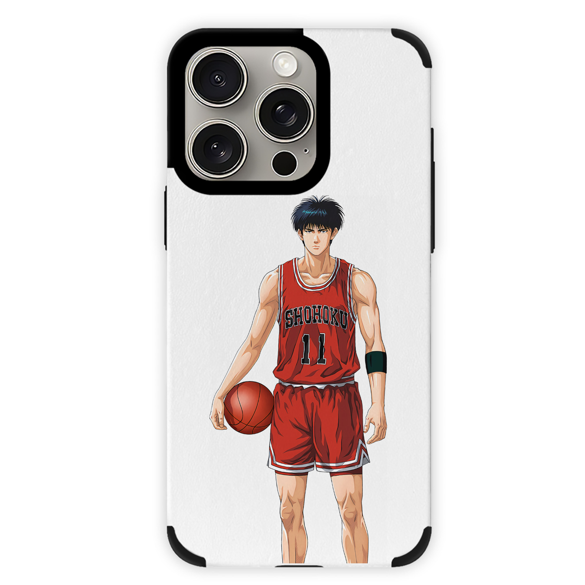 （画像用） SLAM DUNK／スラムダンク 【iPhone15ProMax対応】 PUレザー スマホケース 耐衝撃＆黄変防止