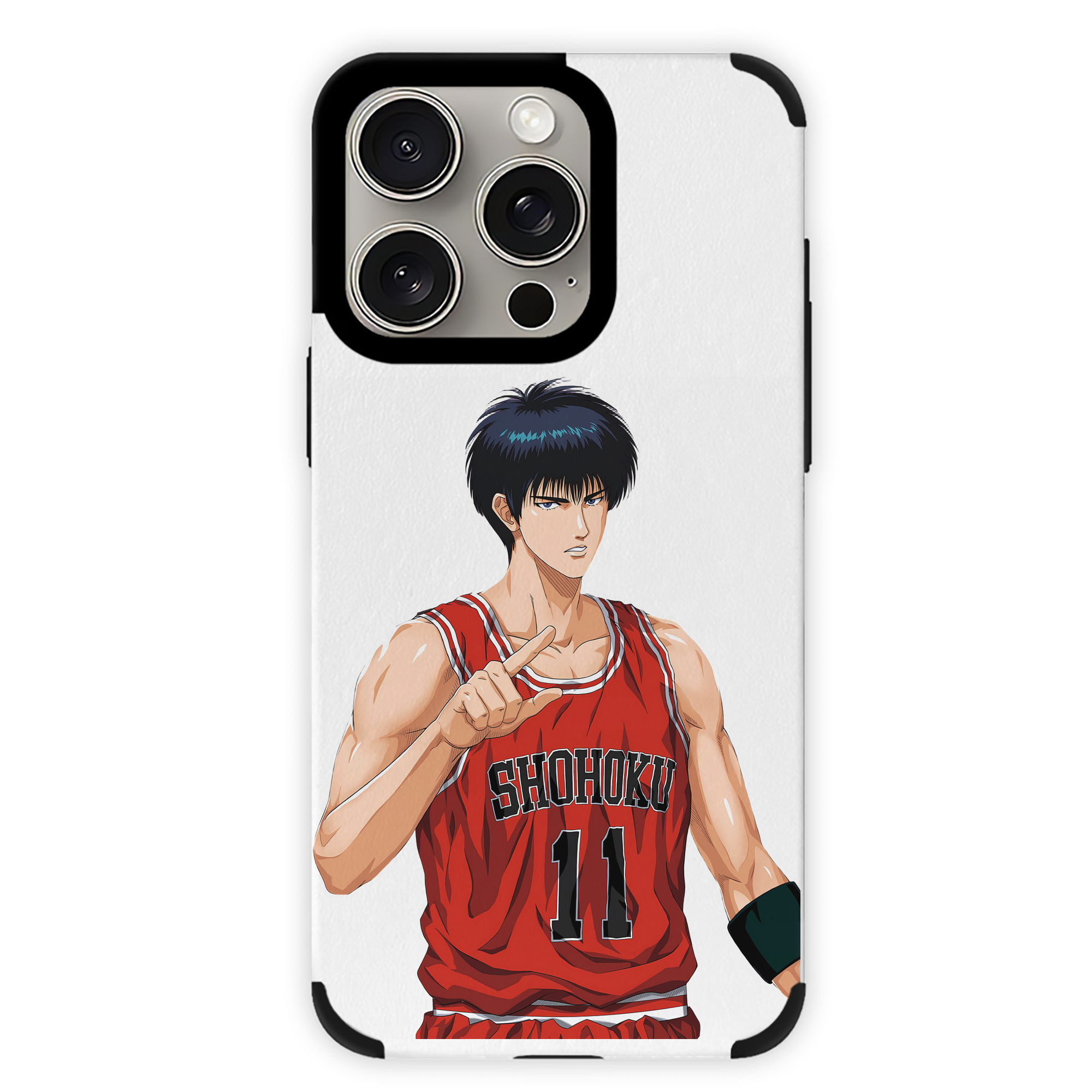 （画像用） SLAM DUNK／スラムダンク 【iPhone15ProMax対応】 PUレザー スマホケース 耐衝撃＆黄変防止