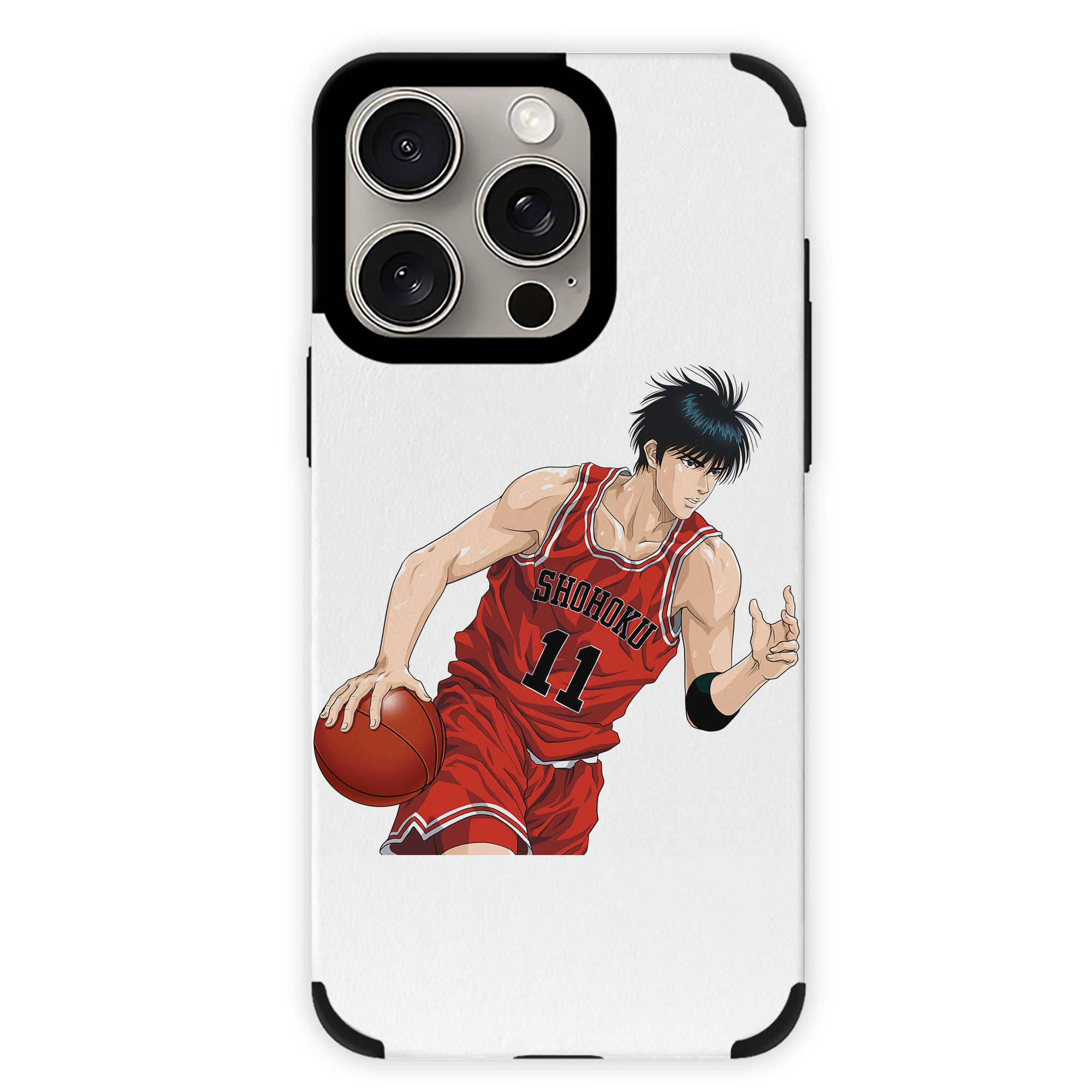 （画像用） SLAM DUNK／スラムダンク 【iPhone15ProMax対応】 PUレザー スマホケース 耐衝撃＆黄変防止