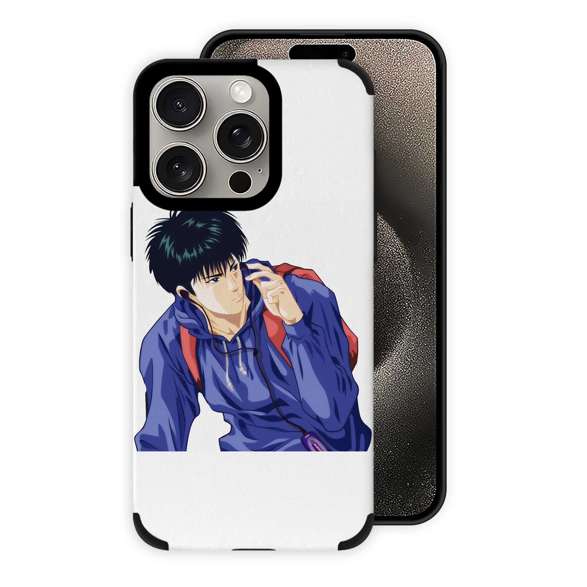 （画像用） SLAM DUNK／スラムダンク 【iPhone15ProMax対応】 PUレザー スマホケース 耐衝撃＆黄変防止