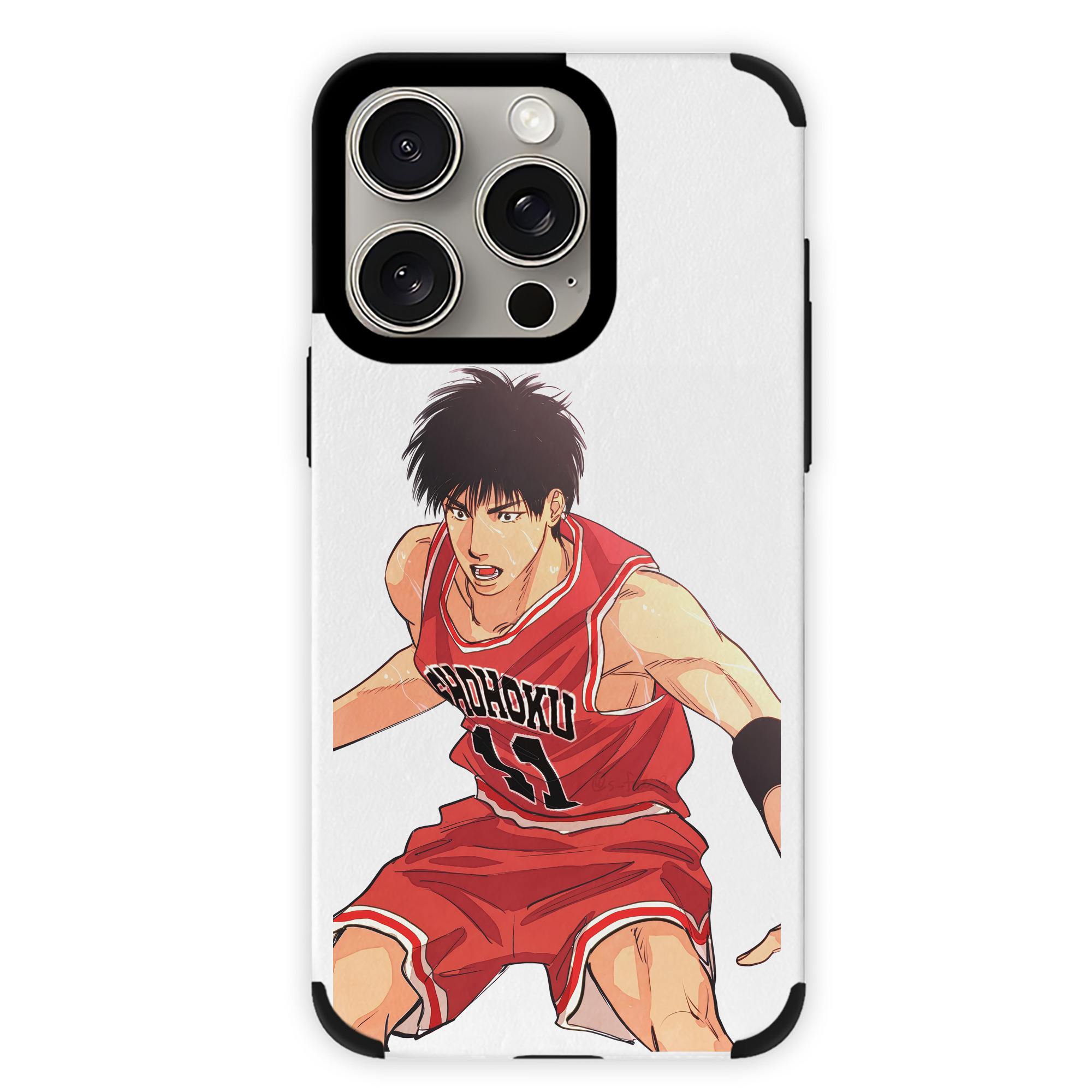 （画像用） SLAM DUNK／スラムダンク 【iPhone15ProMax対応】 PUレザー スマホケース 耐衝撃＆黄変防止