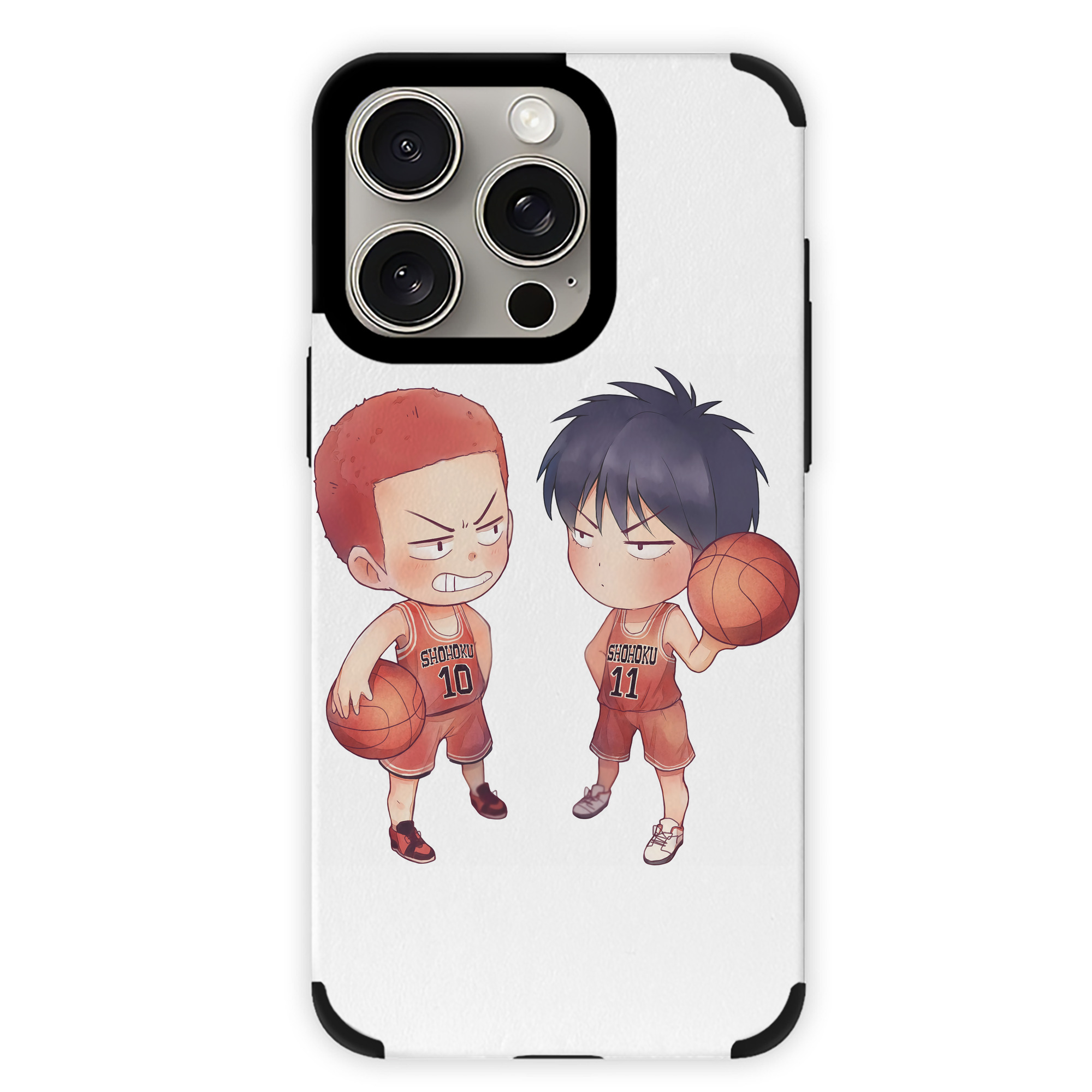 （画像用） SLAM DUNK／スラムダンク 【iPhone15ProMax対応】 PUレザー スマホケース 耐衝撃＆黄変防止