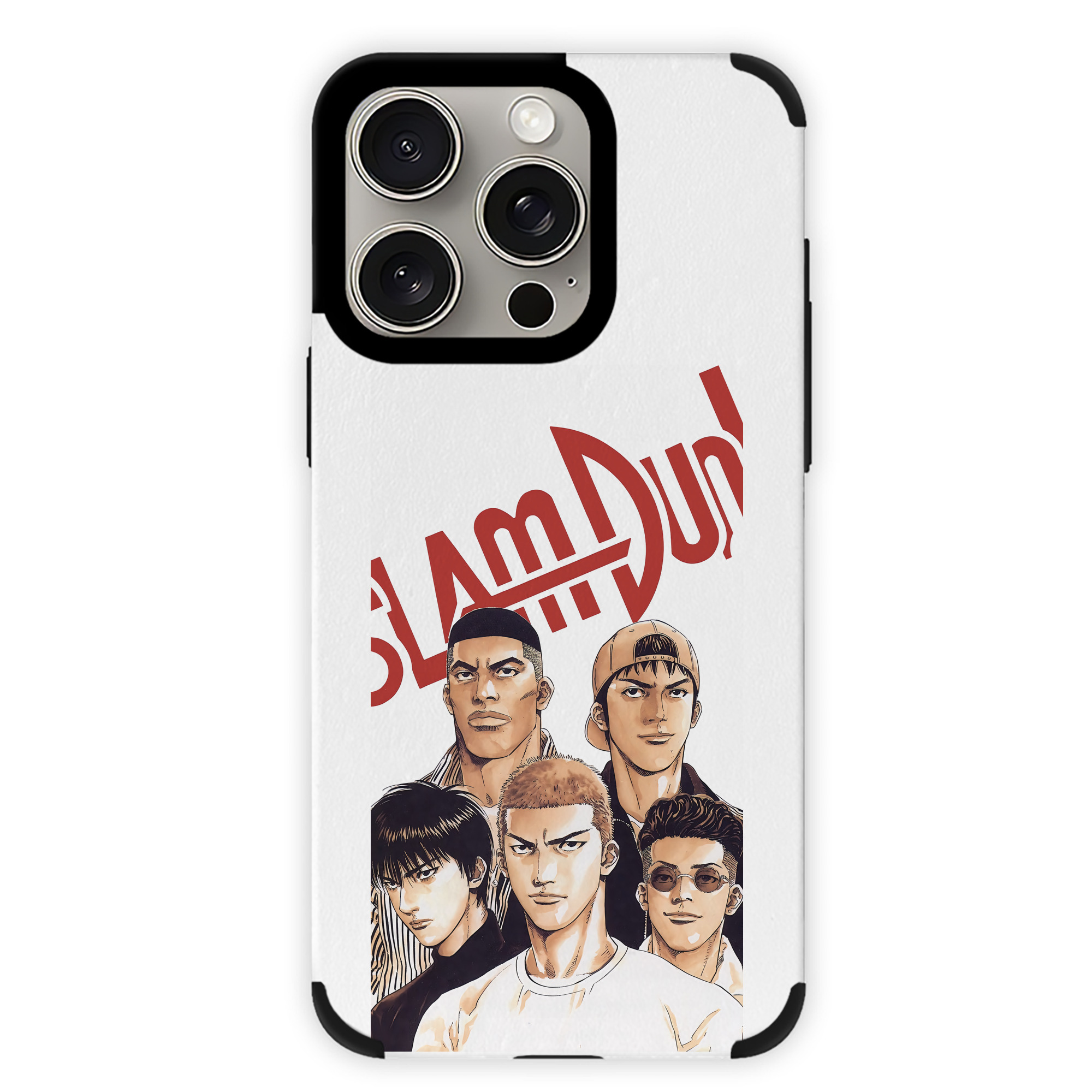 （画像用） SLAM DUNK／スラムダンク 【iPhone15ProMax対応】 PUレザー スマホケース 耐衝撃＆黄変防止