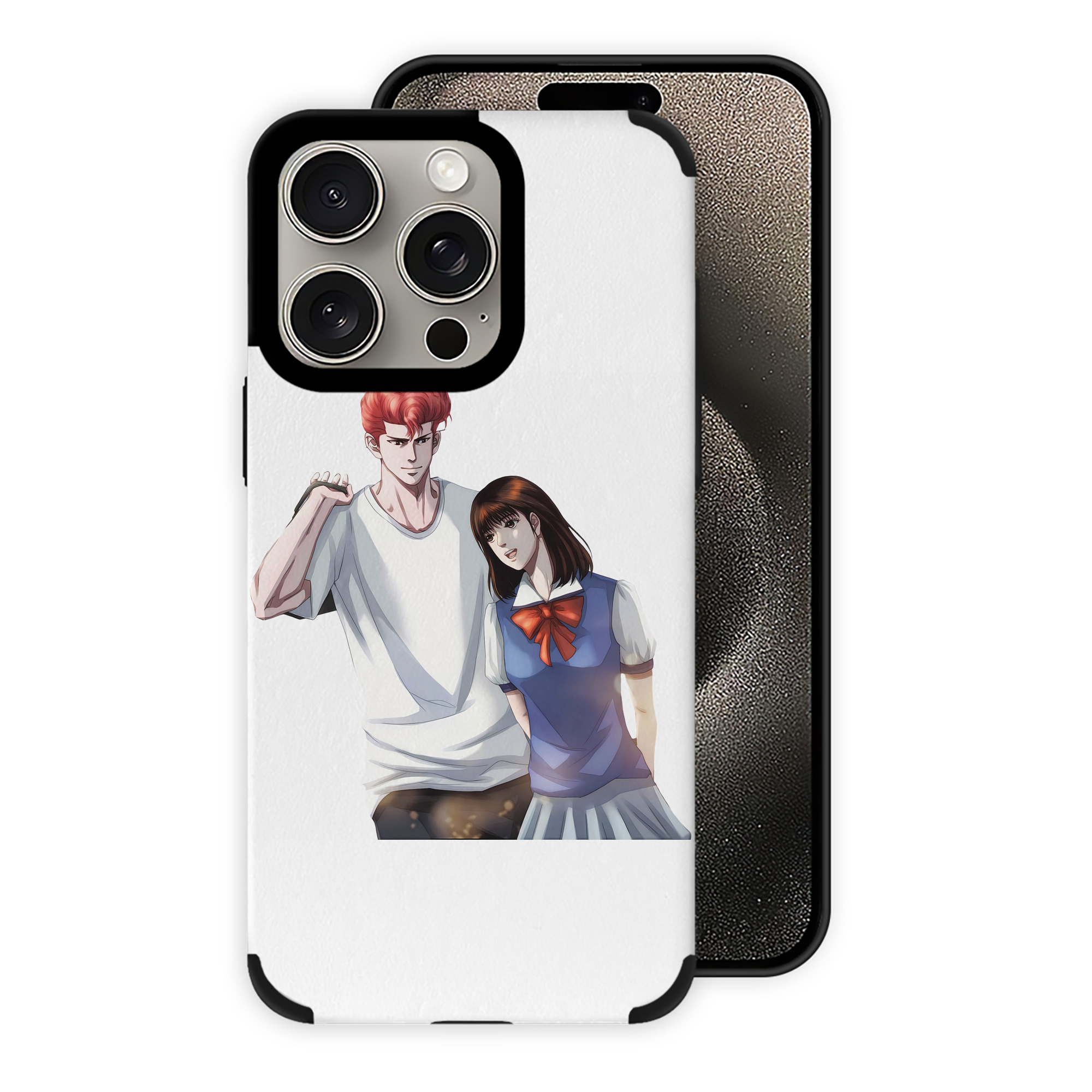（画像用） SLAM DUNK／スラムダンク 【iPhone15ProMax対応】 PUレザー スマホケース 耐衝撃＆黄変防止