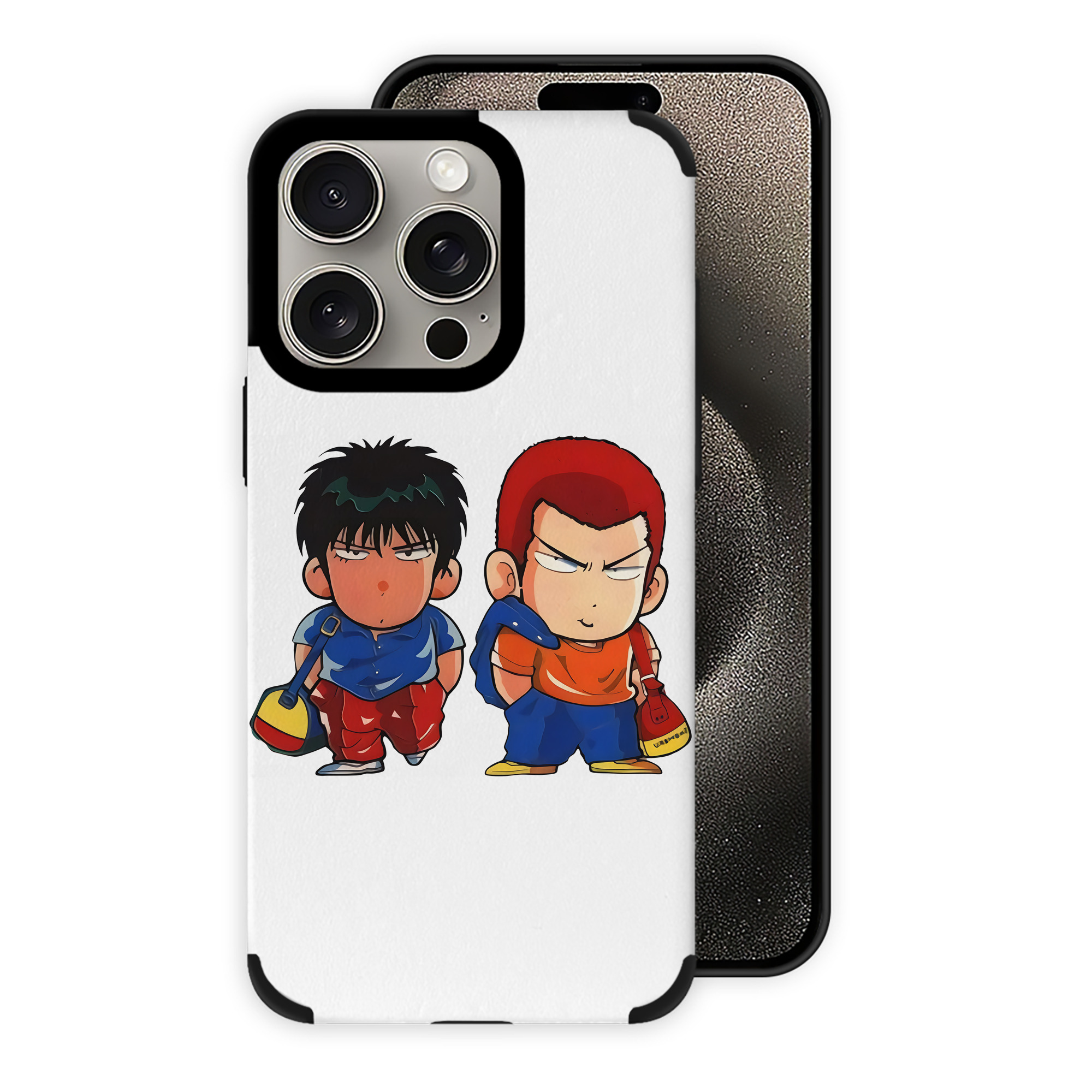 （画像用） SLAM DUNK／スラムダンク 【iPhone15ProMax対応】 PUレザー スマホケース 耐衝撃＆黄変防止