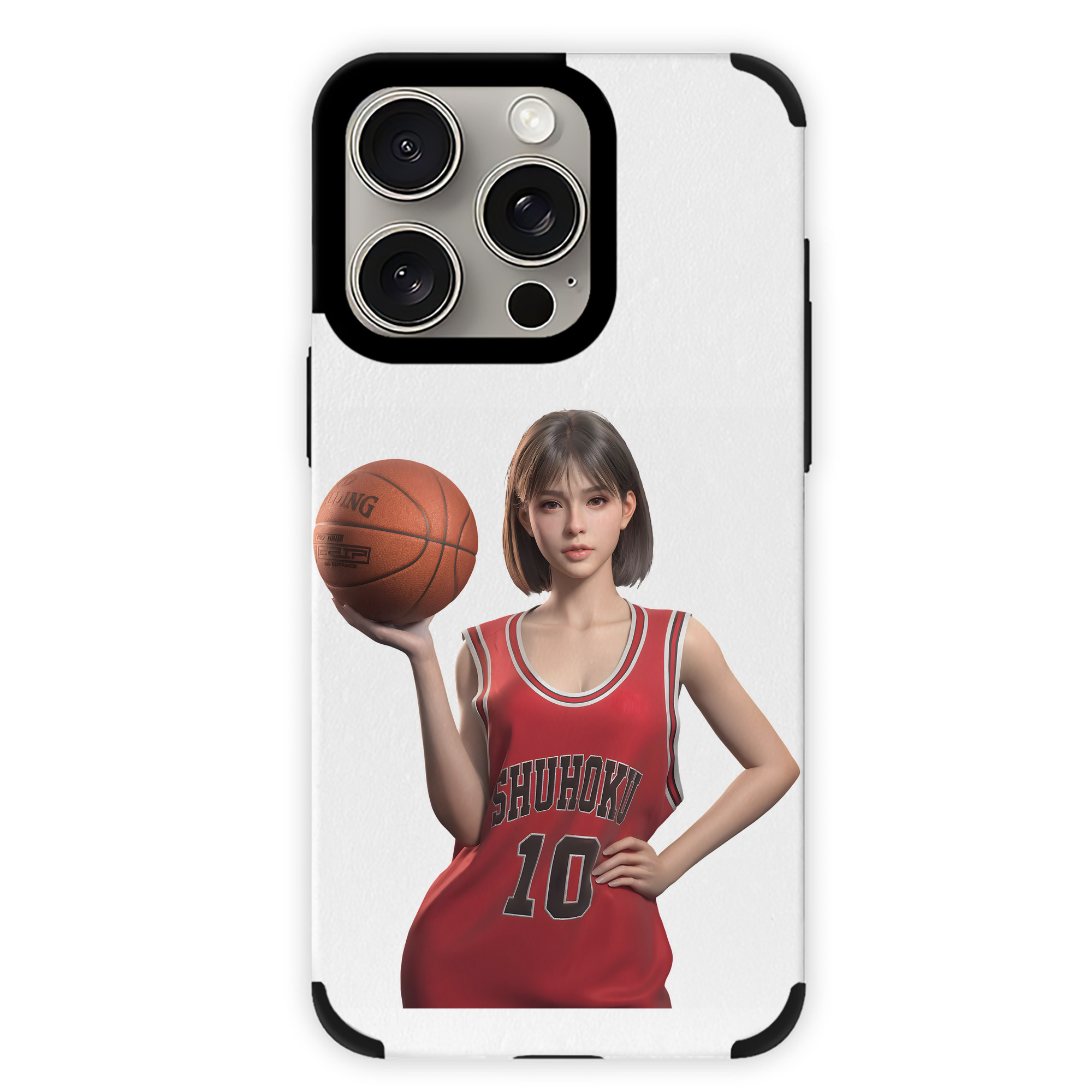 （画像用） SLAM DUNK／スラムダンク 【iPhone15ProMax対応】 PUレザー スマホケース 耐衝撃＆黄変防止