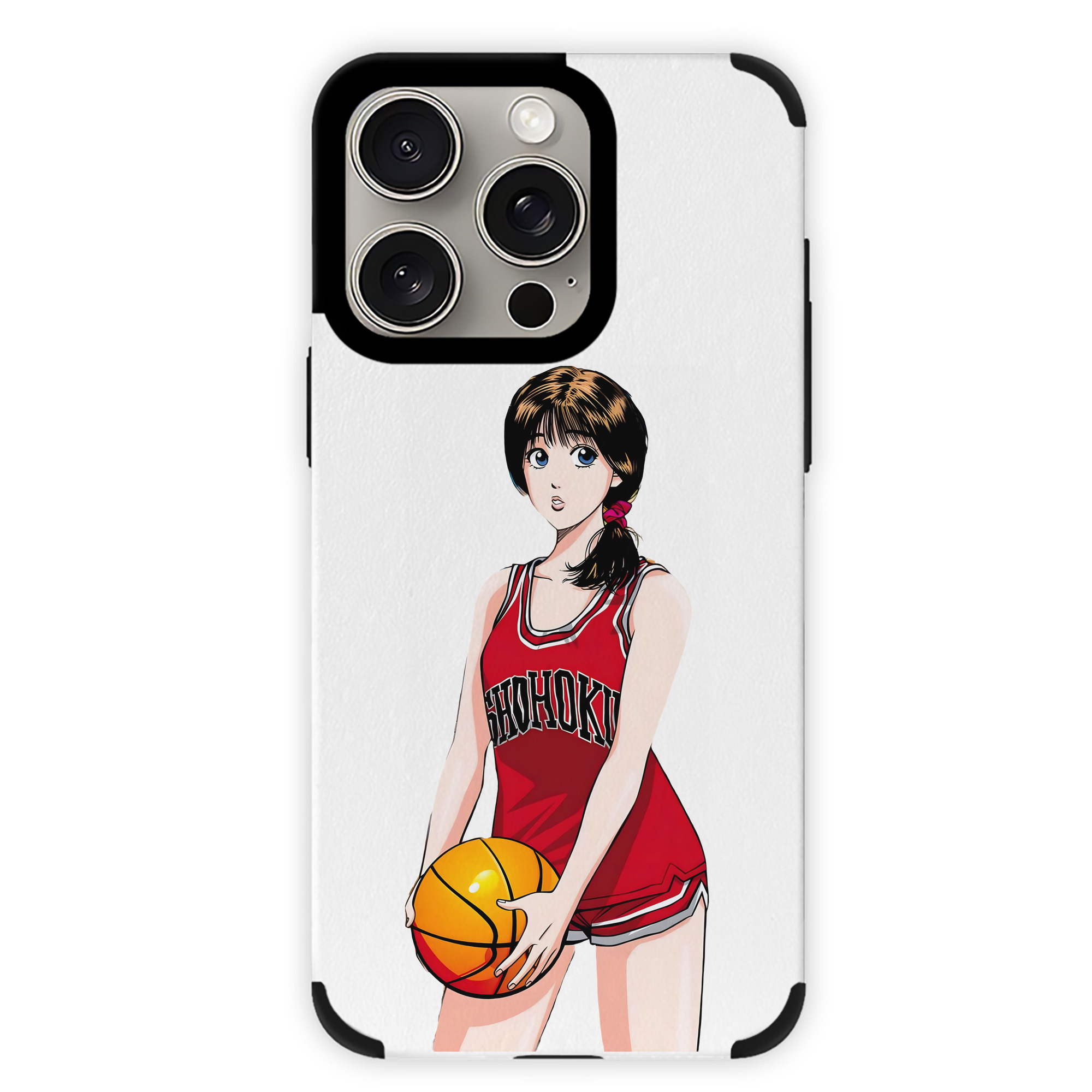 （画像用） SLAM DUNK／スラムダンク 【iPhone15ProMax対応】 PUレザー スマホケース 耐衝撃＆黄変防止