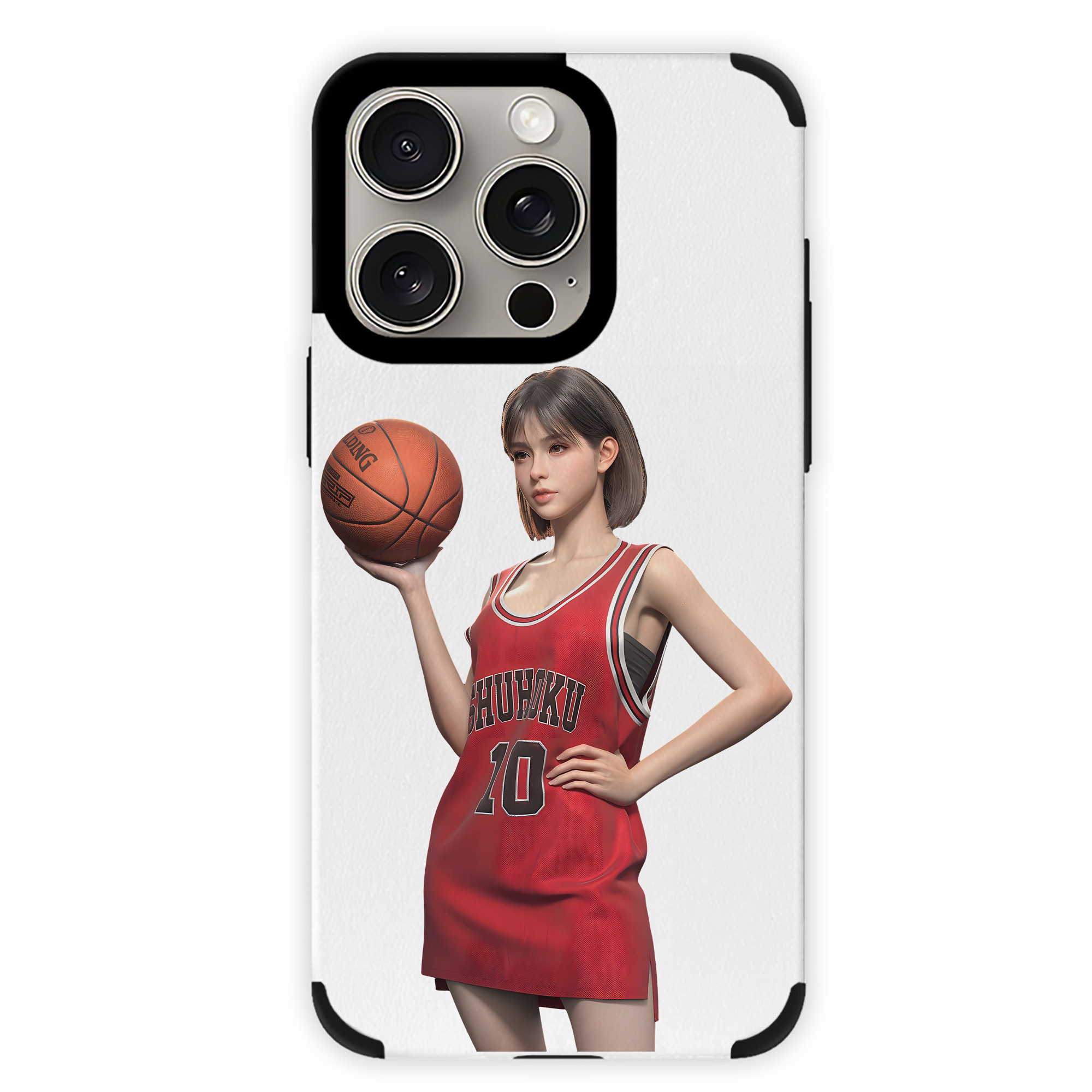 （画像用） SLAM DUNK／スラムダンク 【iPhone15ProMax対応】 PUレザー スマホケース 耐衝撃＆黄変防止