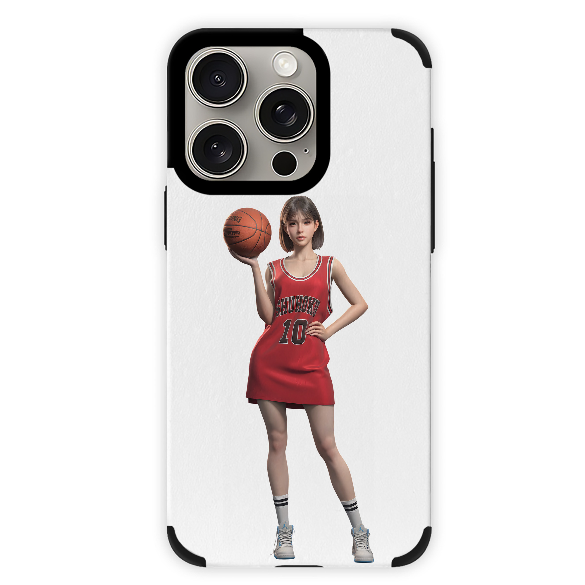 （画像用） SLAM DUNK／スラムダンク 【iPhone15ProMax対応】 PUレザー スマホケース 耐衝撃＆黄変防止