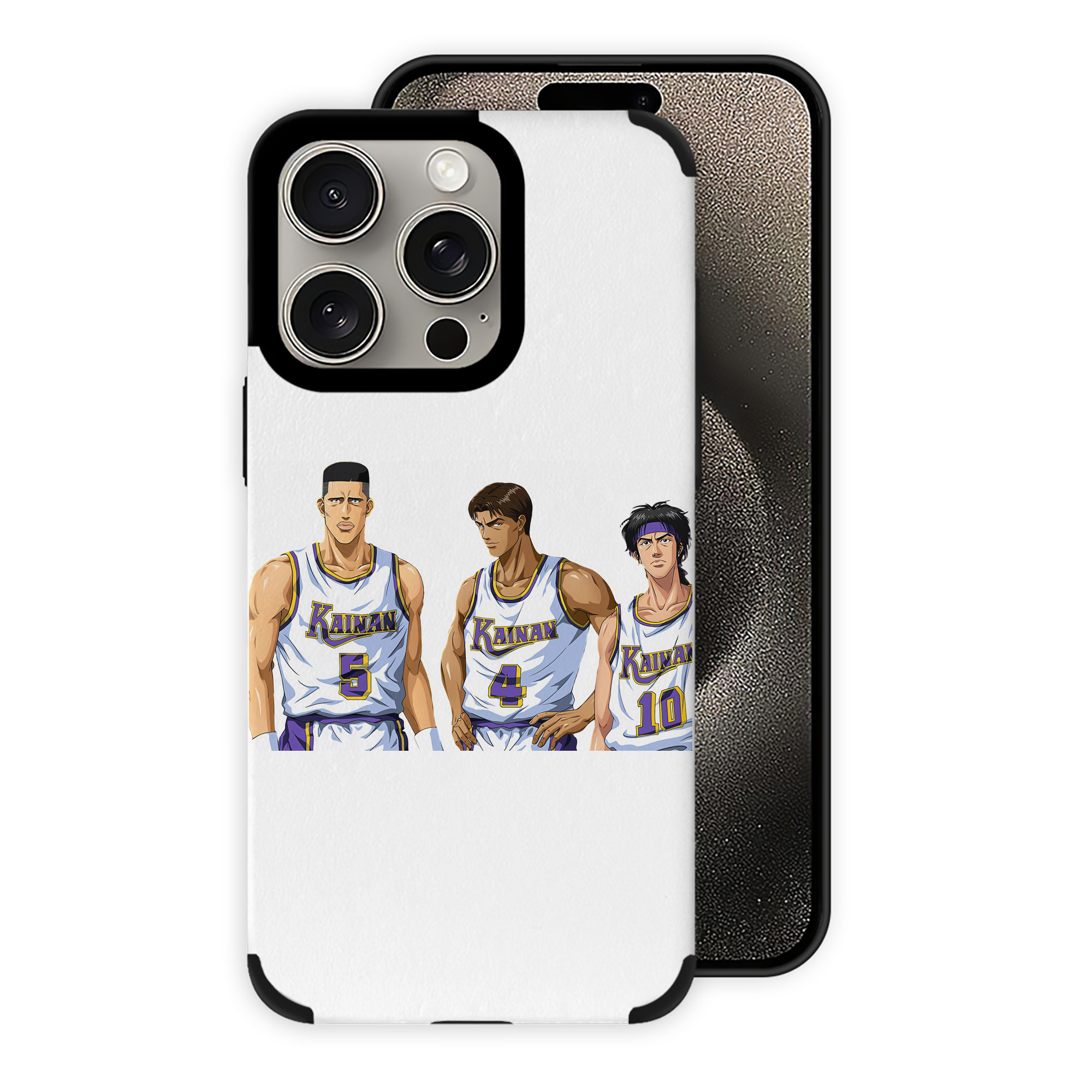 （画像用） SLAM DUNK／スラムダンク 【iPhone15ProMax対応】 PUレザー スマホケース 耐衝撃＆黄変防止
