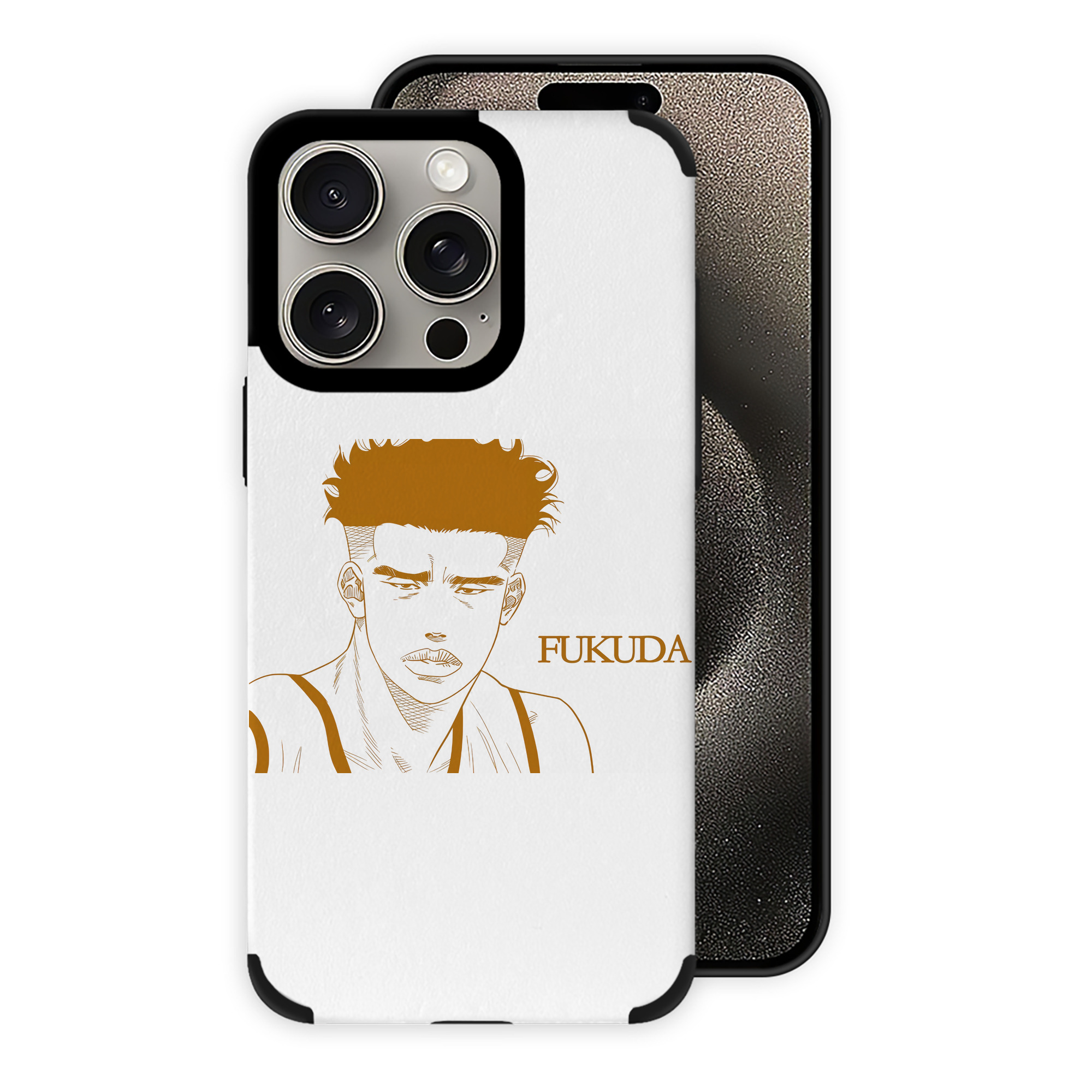 （画像用） SLAM DUNK／スラムダンク 【iPhone15ProMax対応】 PUレザー スマホケース 耐衝撃＆黄変防止