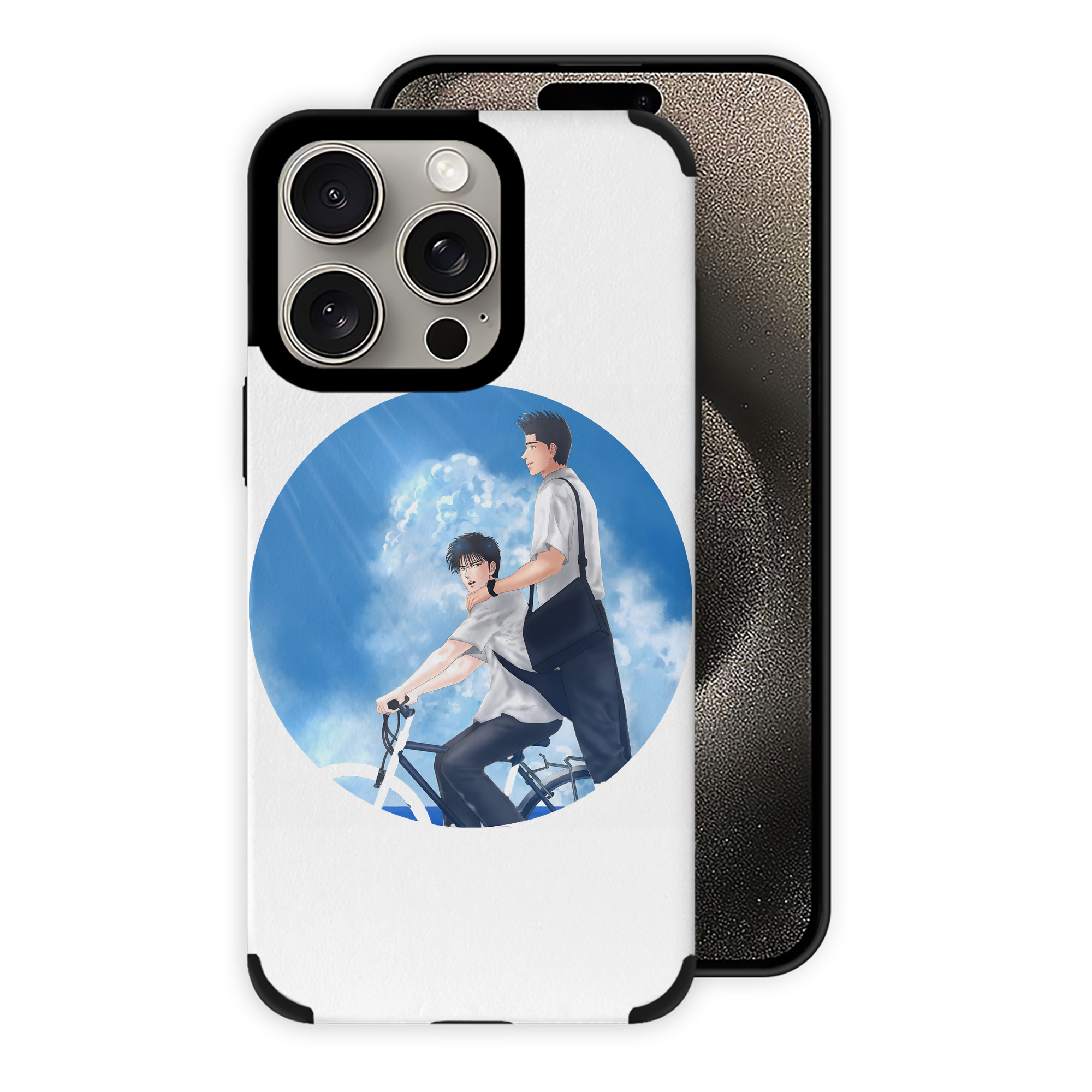 （画像用） SLAM DUNK／スラムダンク 【iPhone15ProMax対応】 PUレザー スマホケース 耐衝撃＆黄変防止