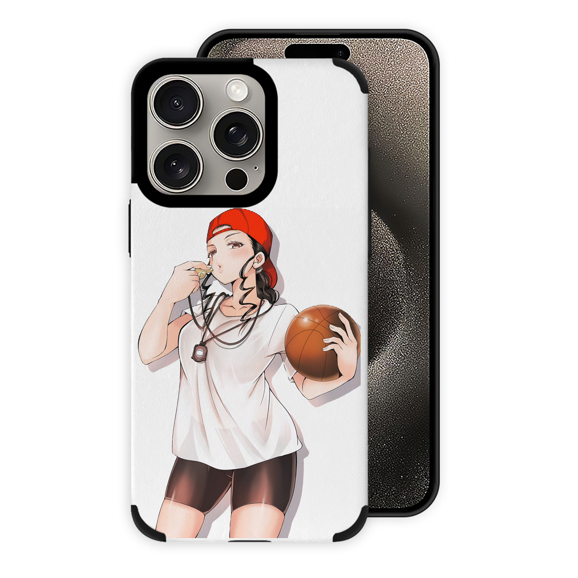 （画像用） SLAM DUNK／スラムダンク 【iPhone15ProMax対応】 PUレザー スマホケース 耐衝撃＆黄変防止