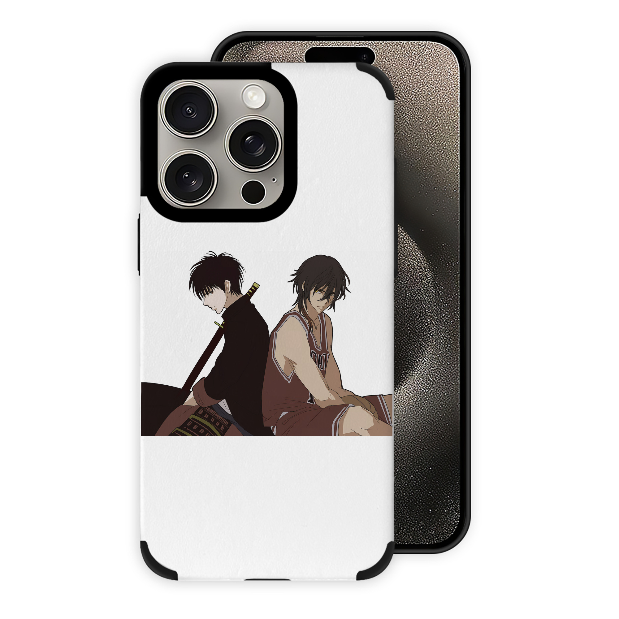 （画像用） SLAM DUNK／スラムダンク 【iPhone15ProMax対応】 PUレザー スマホケース 耐衝撃＆黄変防止