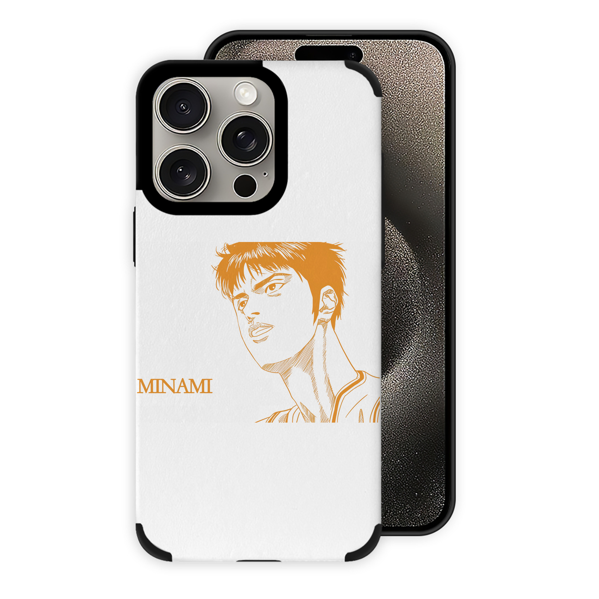 （画像用） SLAM DUNK／スラムダンク 【iPhone15ProMax対応】 PUレザー スマホケース 耐衝撃＆黄変防止