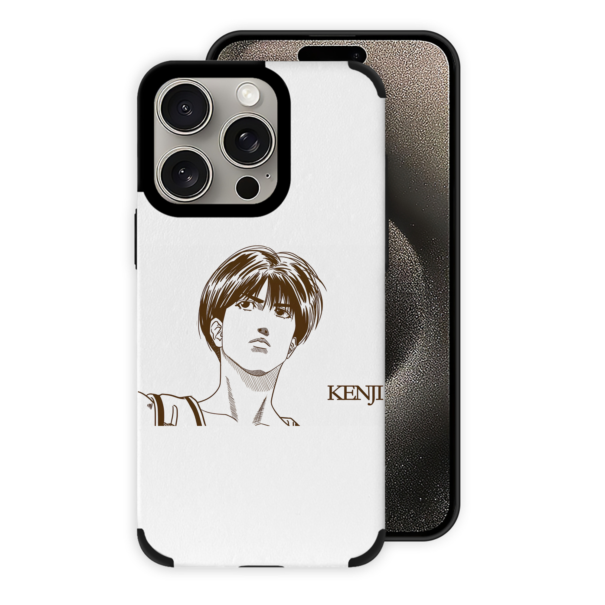 （画像用） SLAM DUNK／スラムダンク 【iPhone15ProMax対応】 PUレザー スマホケース 耐衝撃＆黄変防止