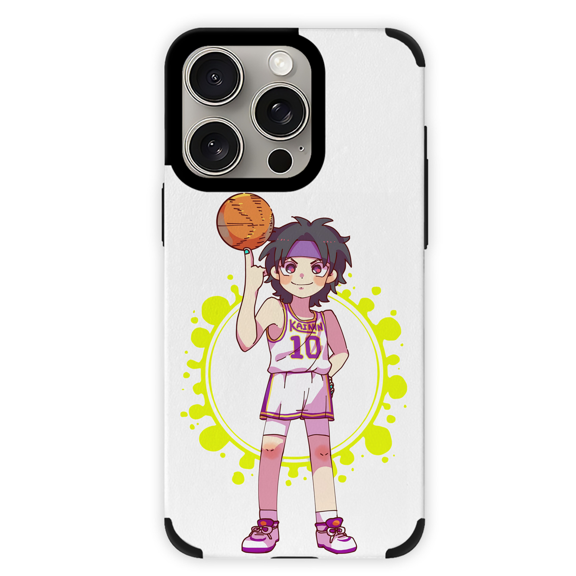 （画像用） SLAM DUNK／スラムダンク 【iPhone15ProMax対応】 PUレザー スマホケース 耐衝撃＆黄変防止