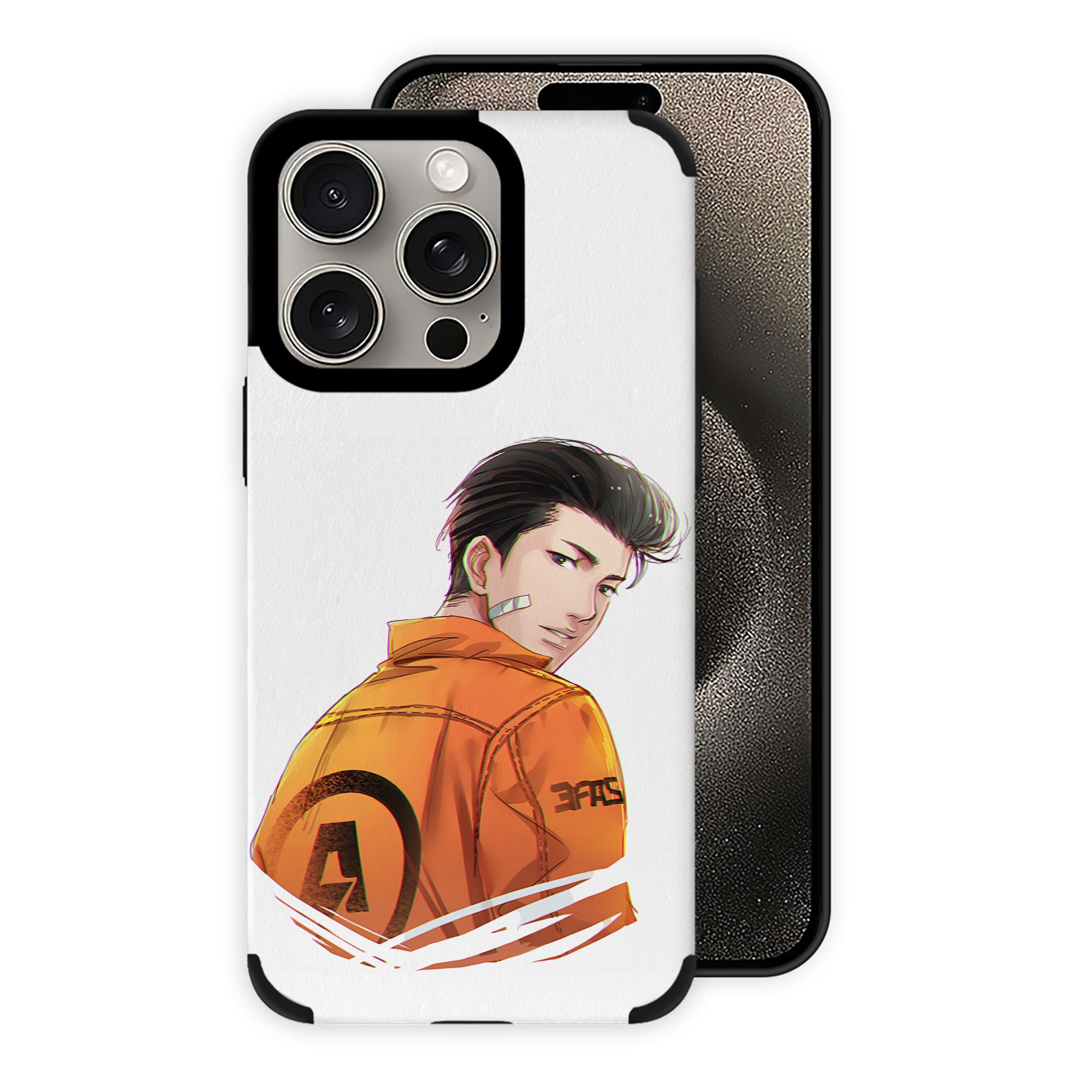 （画像用） SLAM DUNK／スラムダンク 【iPhone15ProMax対応】 PUレザー スマホケース 耐衝撃＆黄変防止