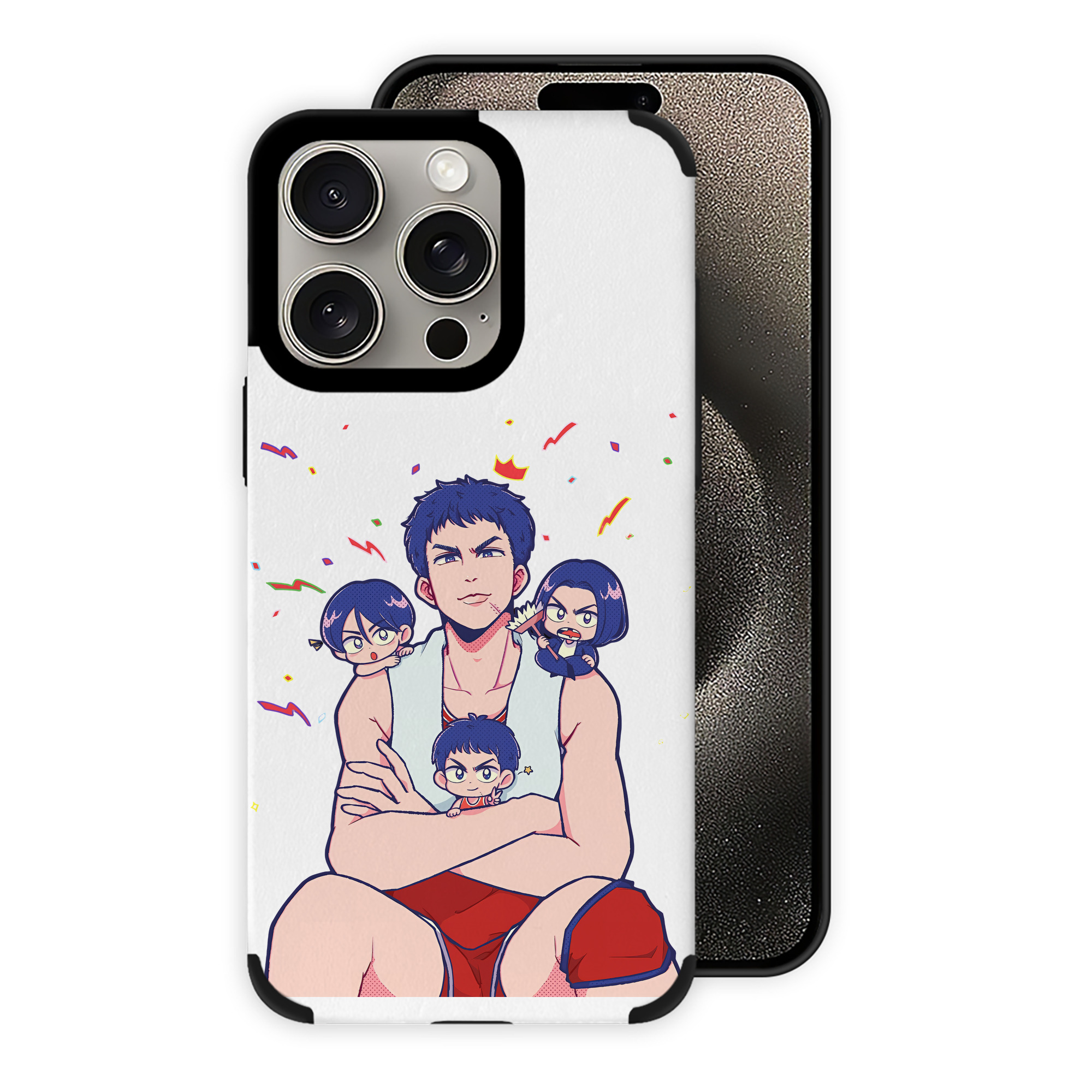 （画像用） SLAM DUNK／スラムダンク 【iPhone15ProMax対応】 PUレザー スマホケース 耐衝撃＆黄変防止