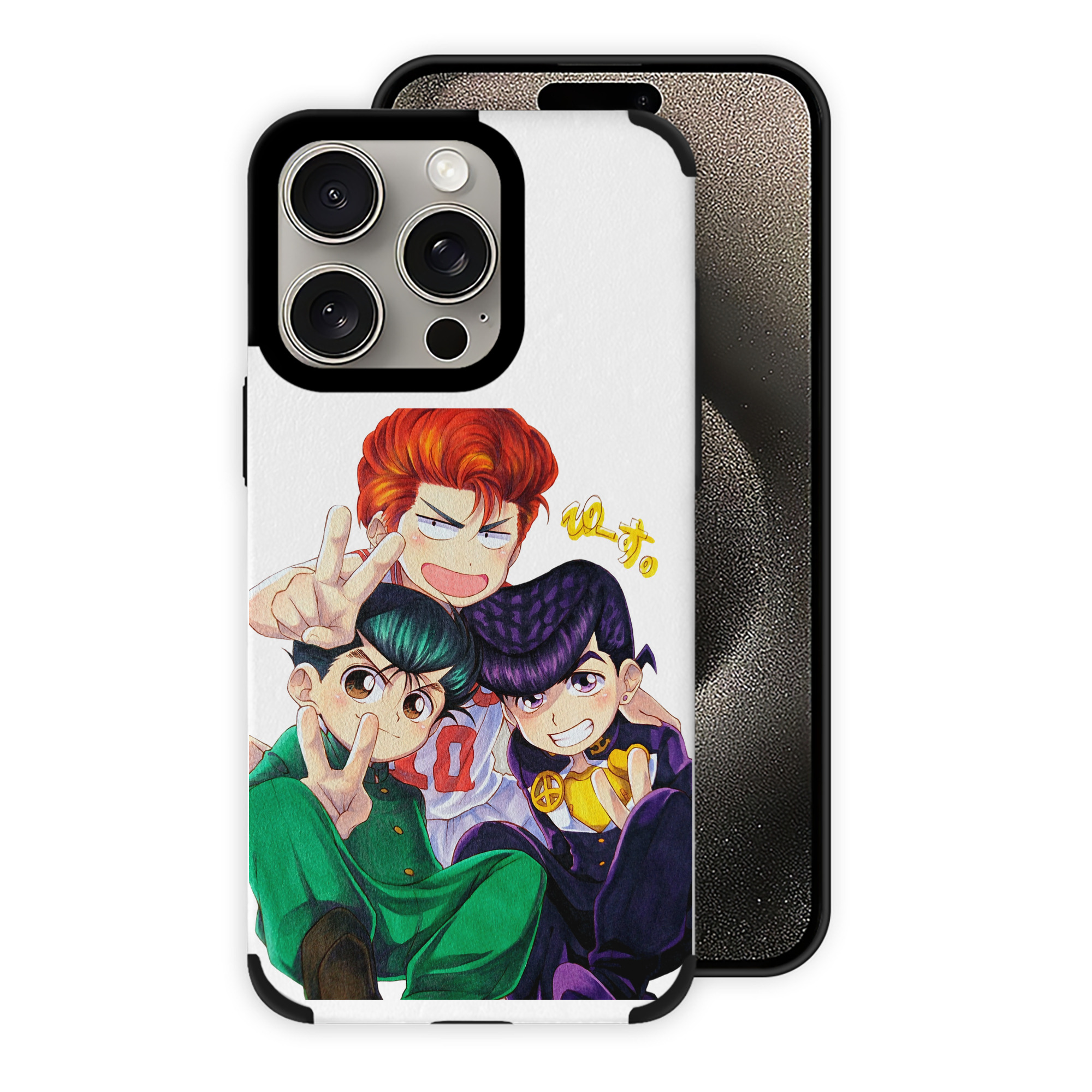 （画像用） SLAM DUNK／スラムダンク 【iPhone15ProMax対応】 PUレザー スマホケース 耐衝撃＆黄変防止