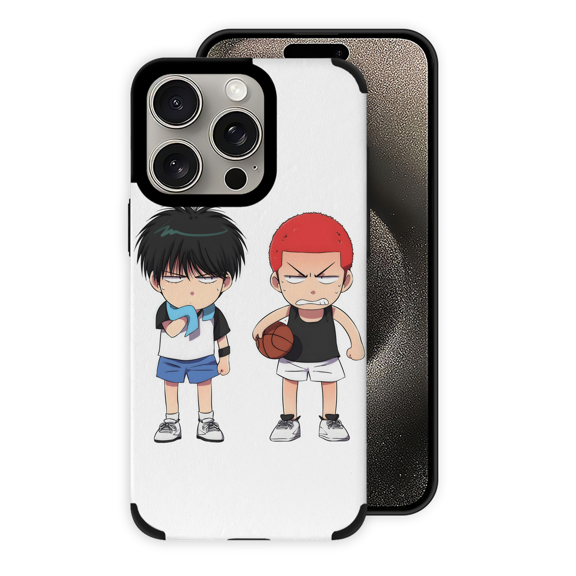 （画像用） SLAM DUNK／スラムダンク 【iPhone15ProMax対応】 PUレザー スマホケース 耐衝撃＆黄変防止