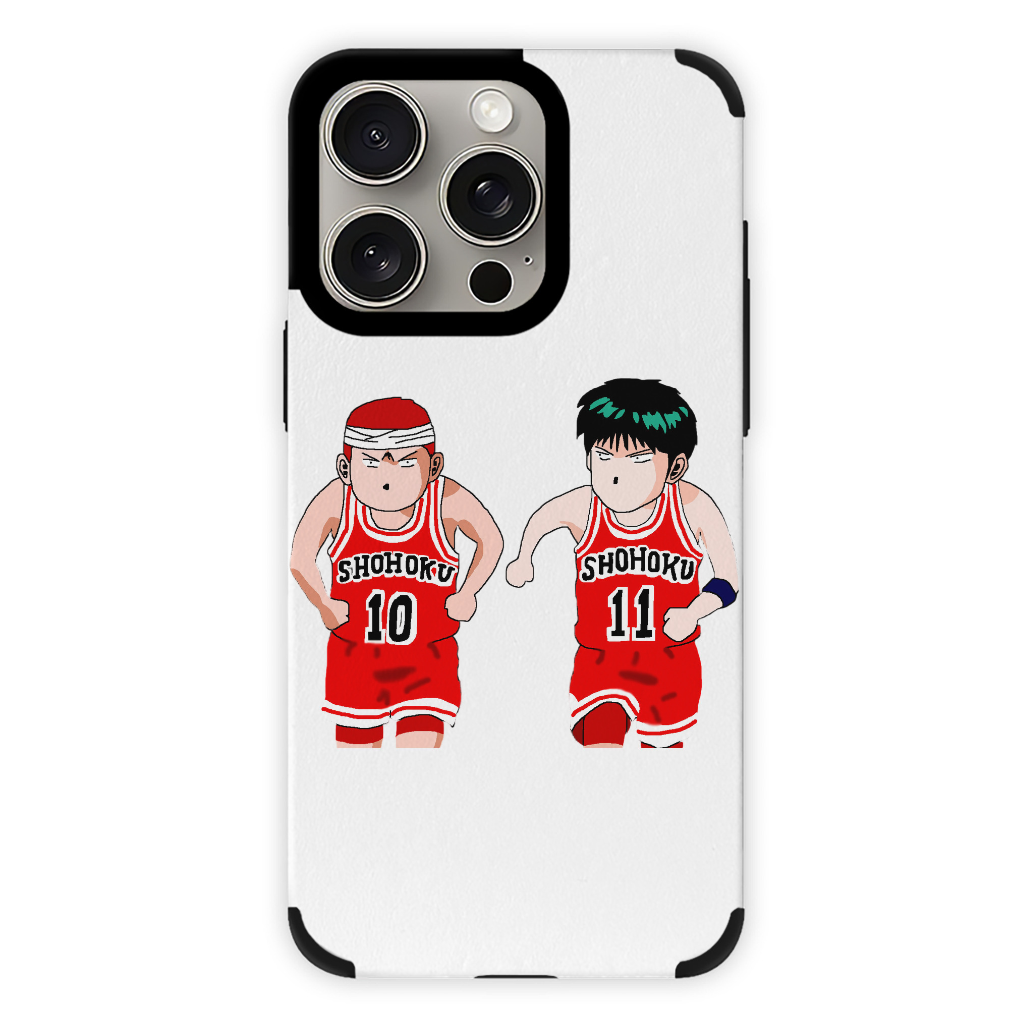 （画像用） SLAM DUNK／スラムダンク 【iPhone15ProMax対応】 PUレザー スマホケース 耐衝撃＆黄変防止