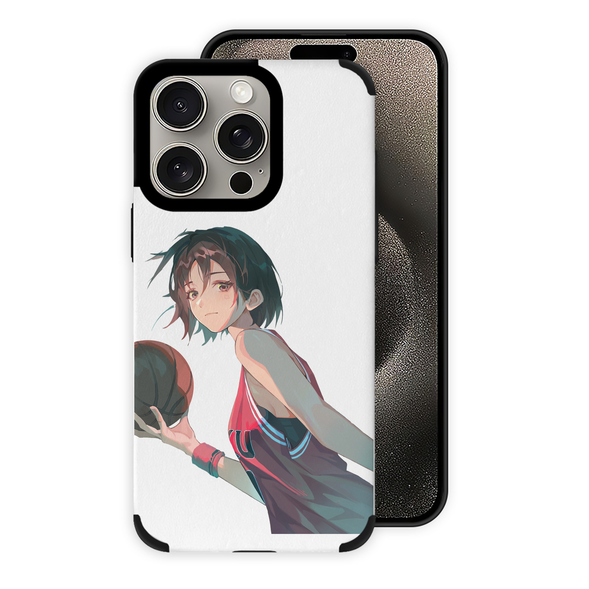 （画像用） SLAM DUNK／スラムダンク 【iPhone15ProMax対応】 PUレザー スマホケース 耐衝撃＆黄変防止