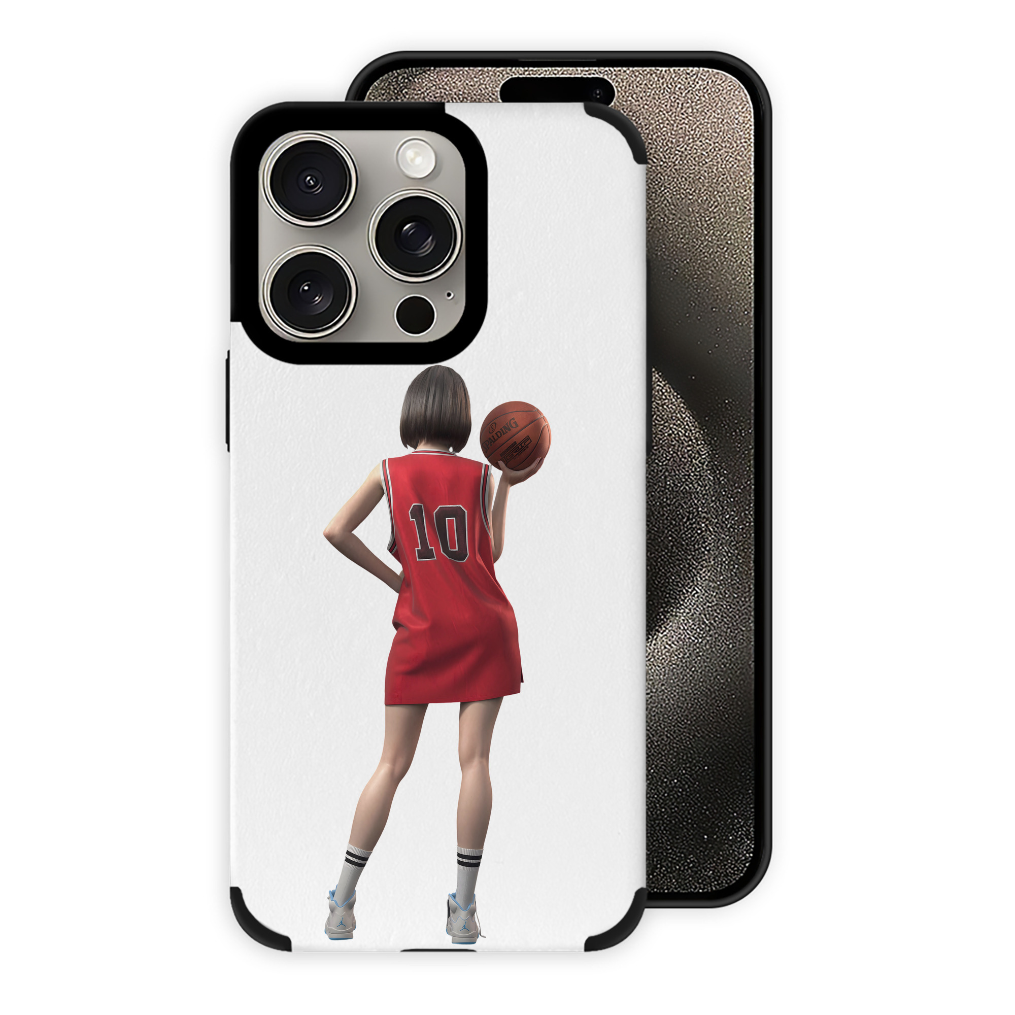 （画像用） SLAM DUNK／スラムダンク 【iPhone15ProMax対応】 PUレザー スマホケース 耐衝撃＆黄変防止