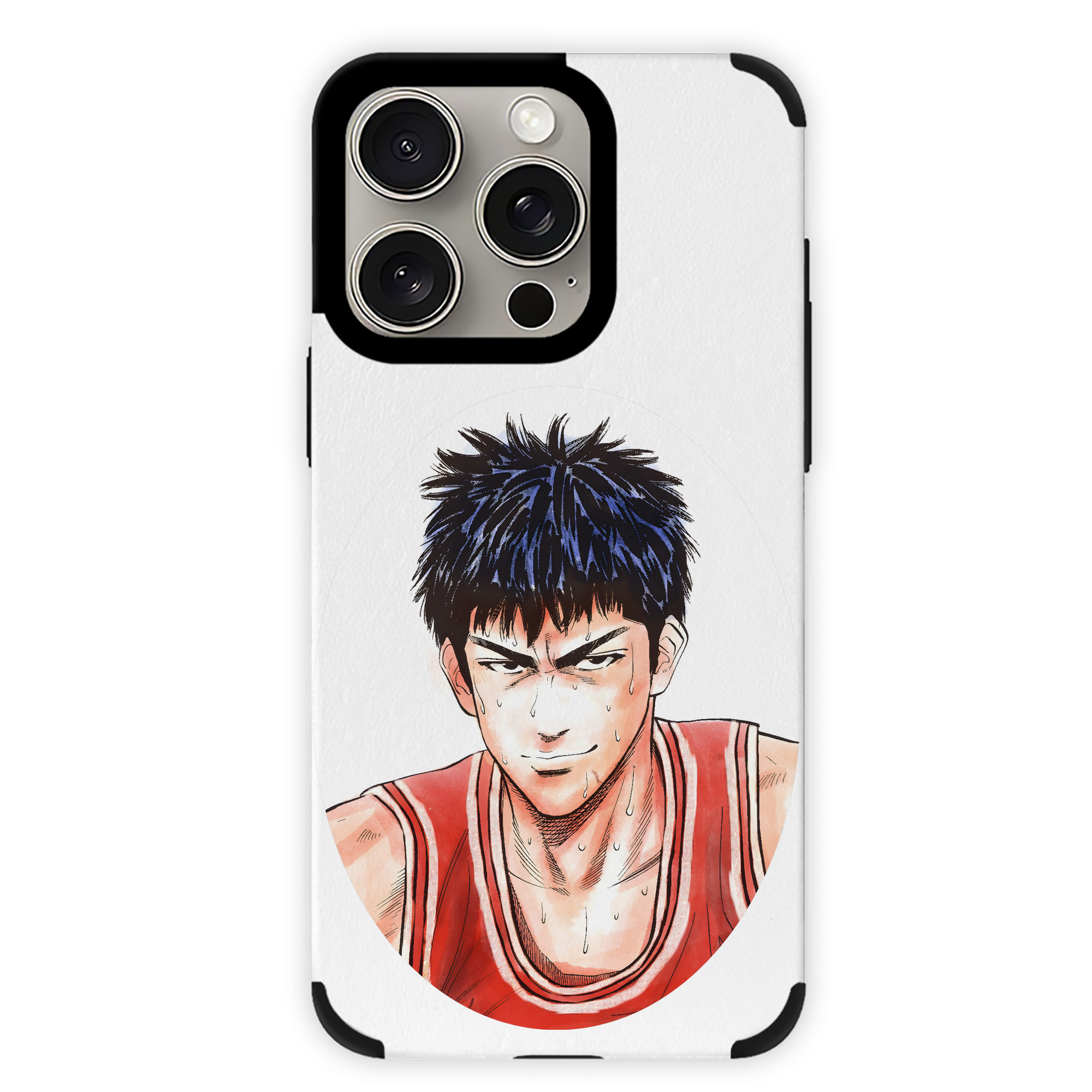 （画像用） SLAM DUNK／スラムダンク 【iPhone15ProMax対応】 PUレザー スマホケース 耐衝撃＆黄変防止