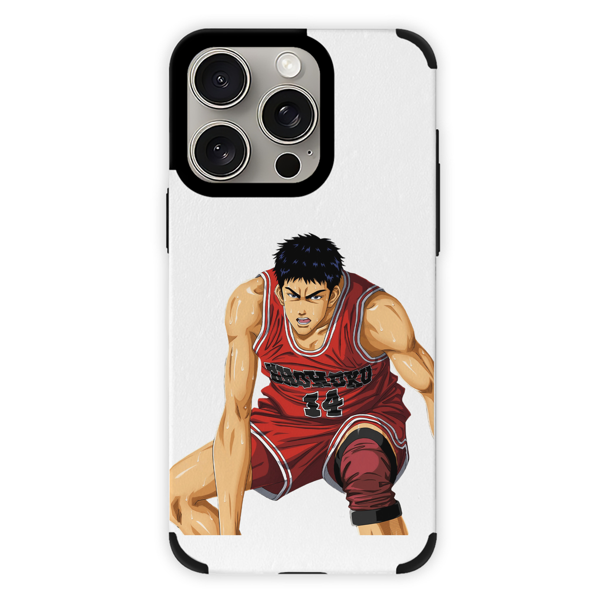 （画像用） SLAM DUNK／スラムダンク 【iPhone15ProMax対応】 PUレザー スマホケース 耐衝撃＆黄変防止