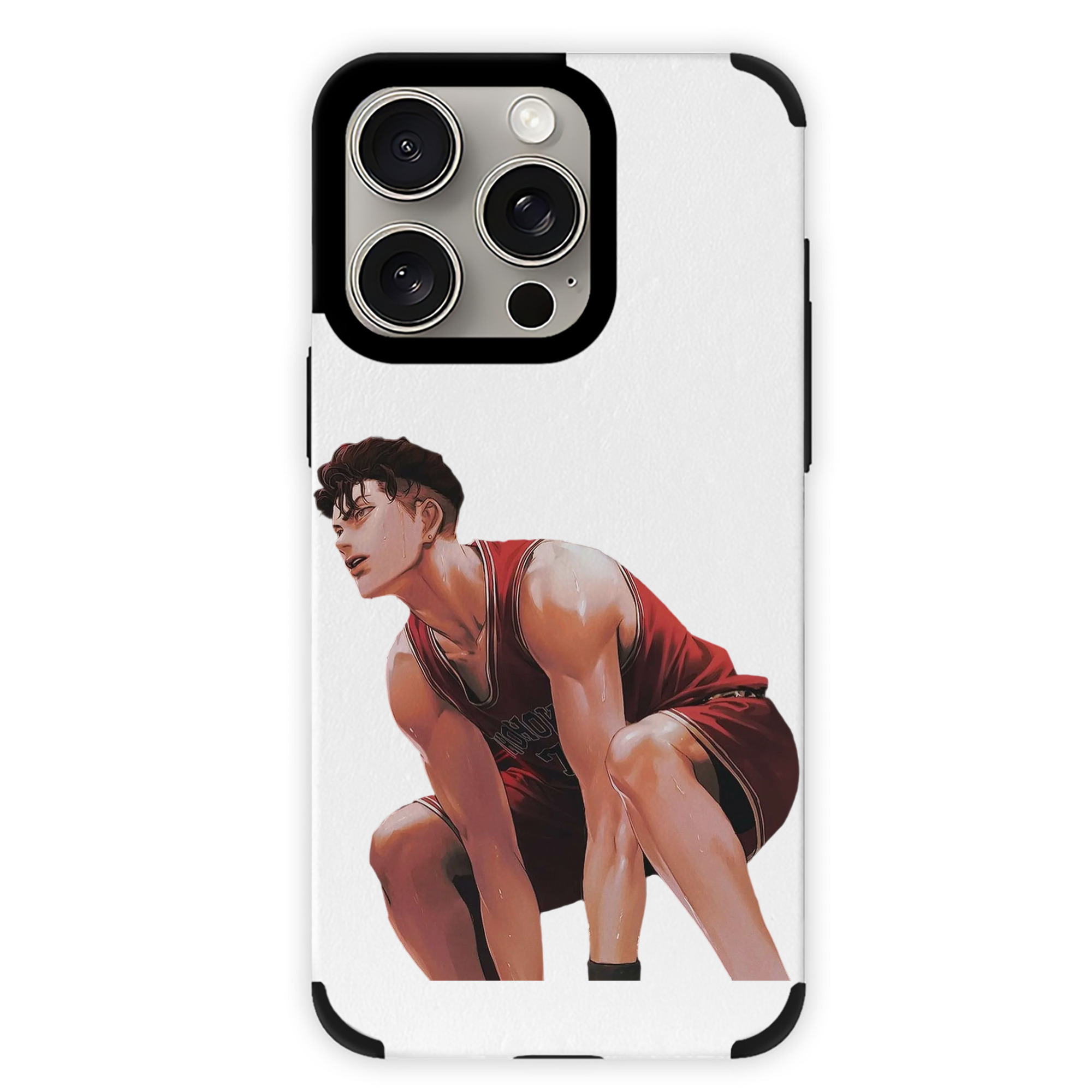 （画像用） SLAM DUNK／スラムダンク 【iPhone15ProMax対応】 PUレザー スマホケース 耐衝撃＆黄変防止