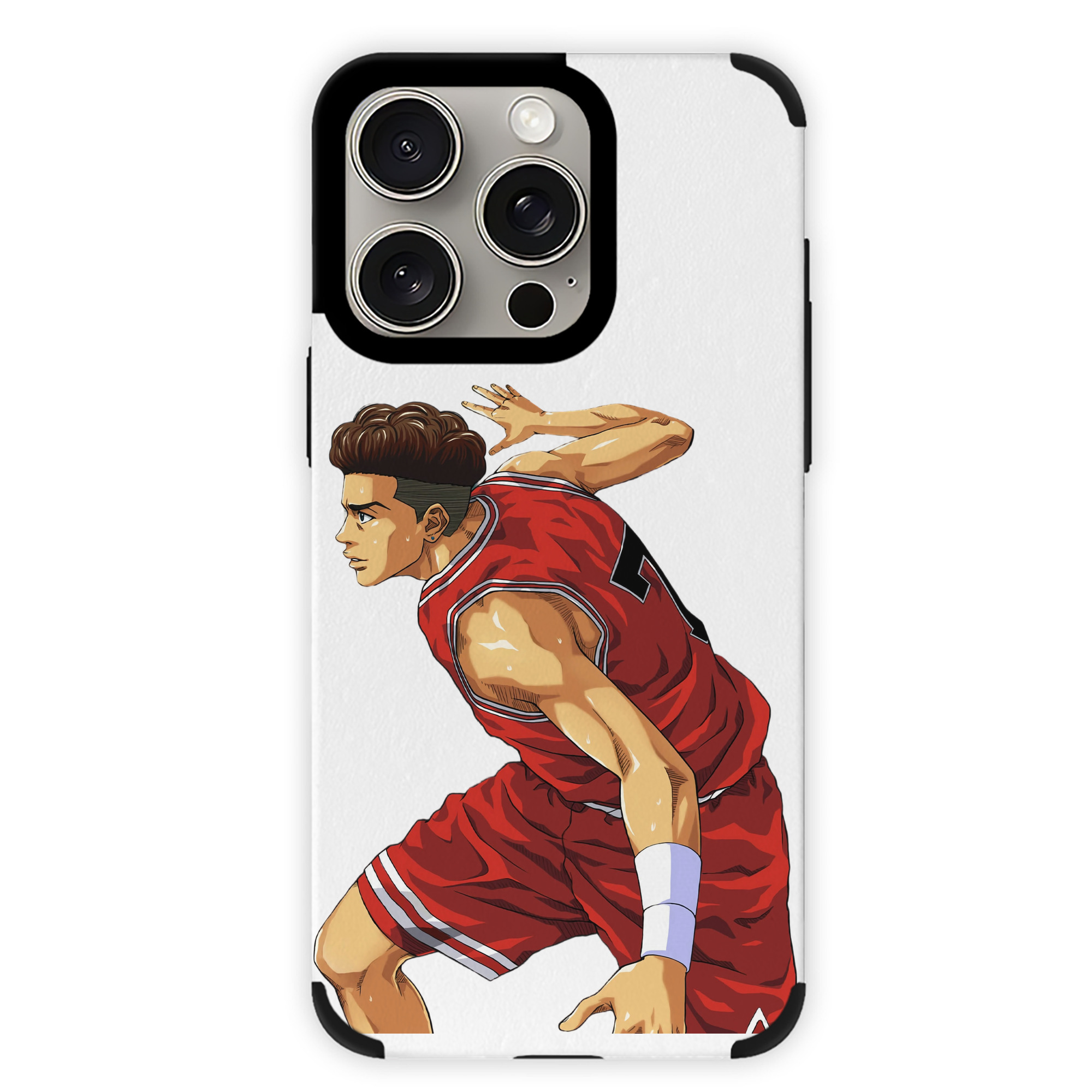 （画像用） SLAM DUNK／スラムダンク 【iPhone15ProMax対応】 PUレザー スマホケース 耐衝撃＆黄変防止
