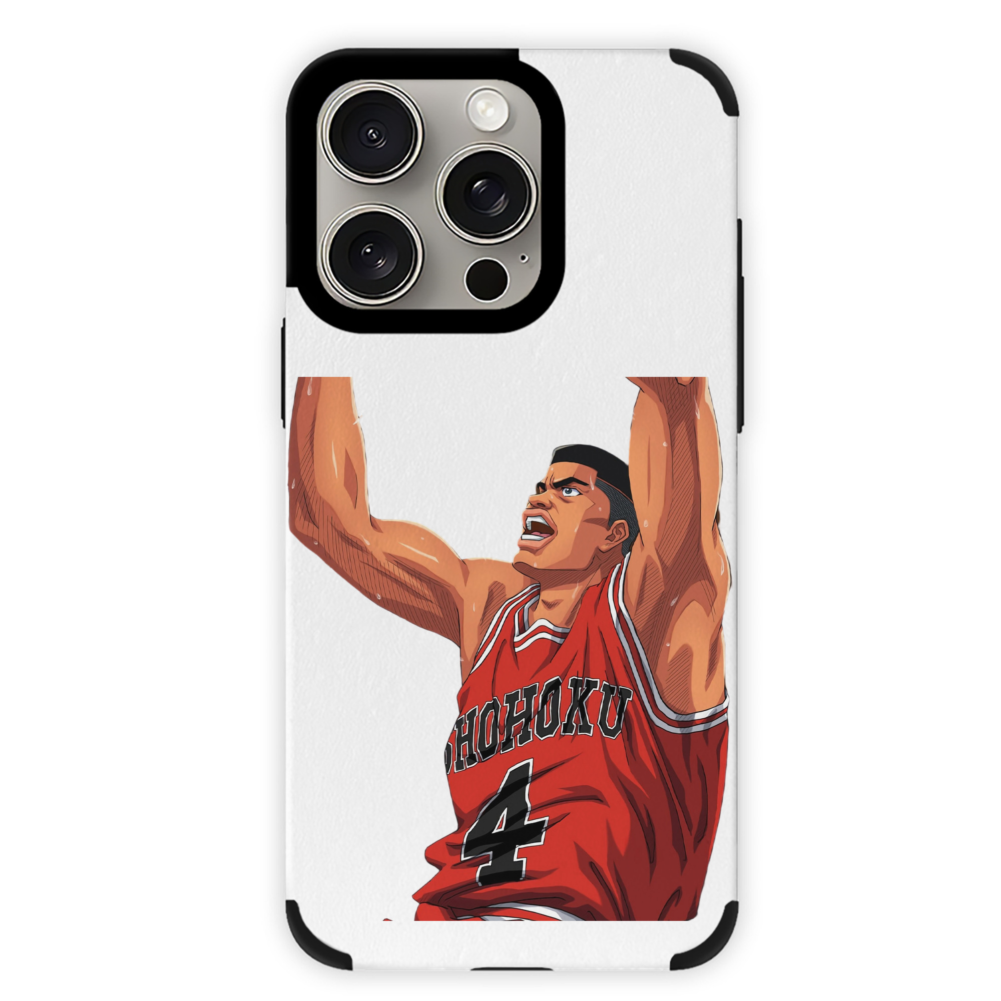 （画像用） SLAM DUNK／スラムダンク 【iPhone15ProMax対応】 PUレザー スマホケース 耐衝撃＆黄変防止