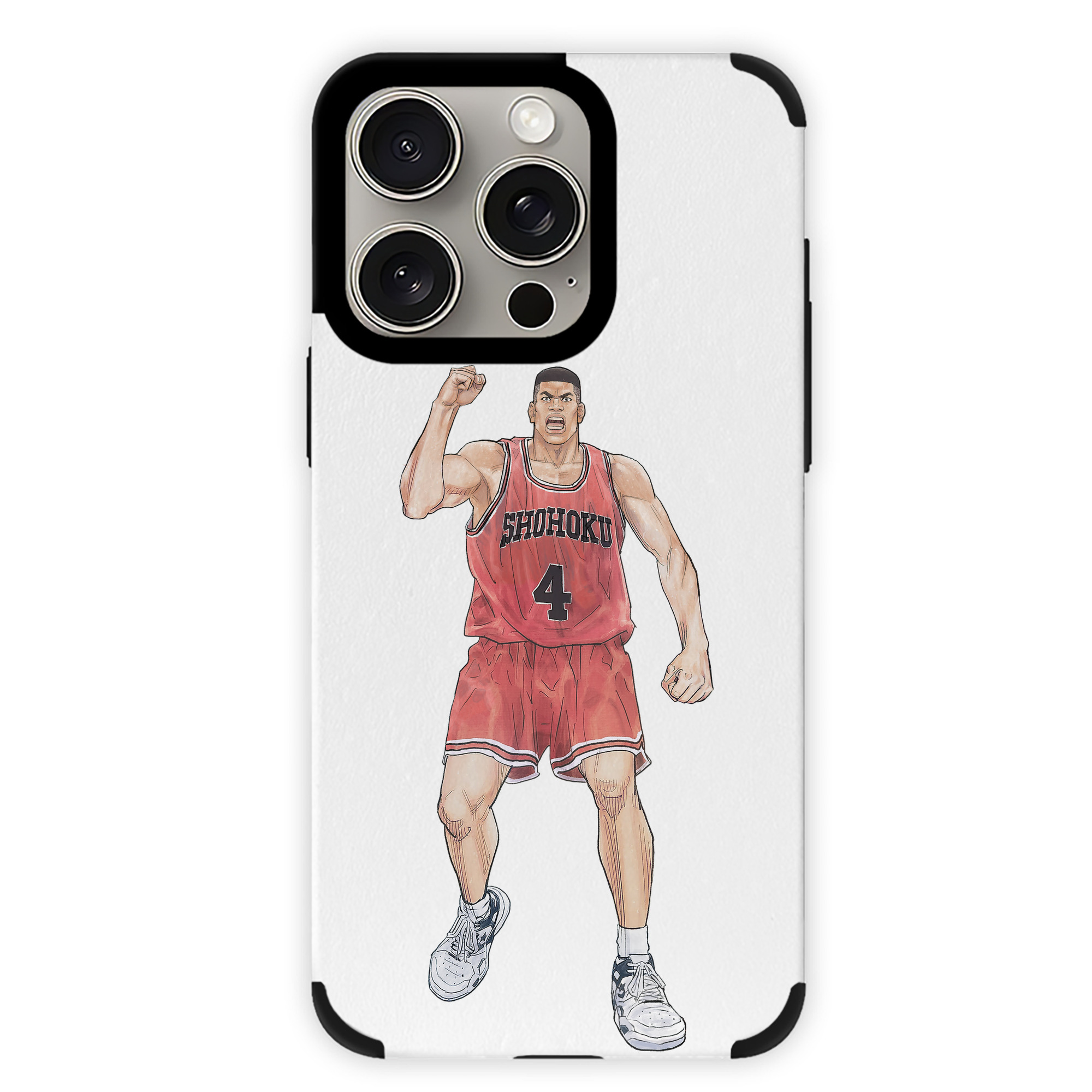 （画像用） SLAM DUNK／スラムダンク 【iPhone15ProMax対応】 PUレザー スマホケース 耐衝撃＆黄変防止