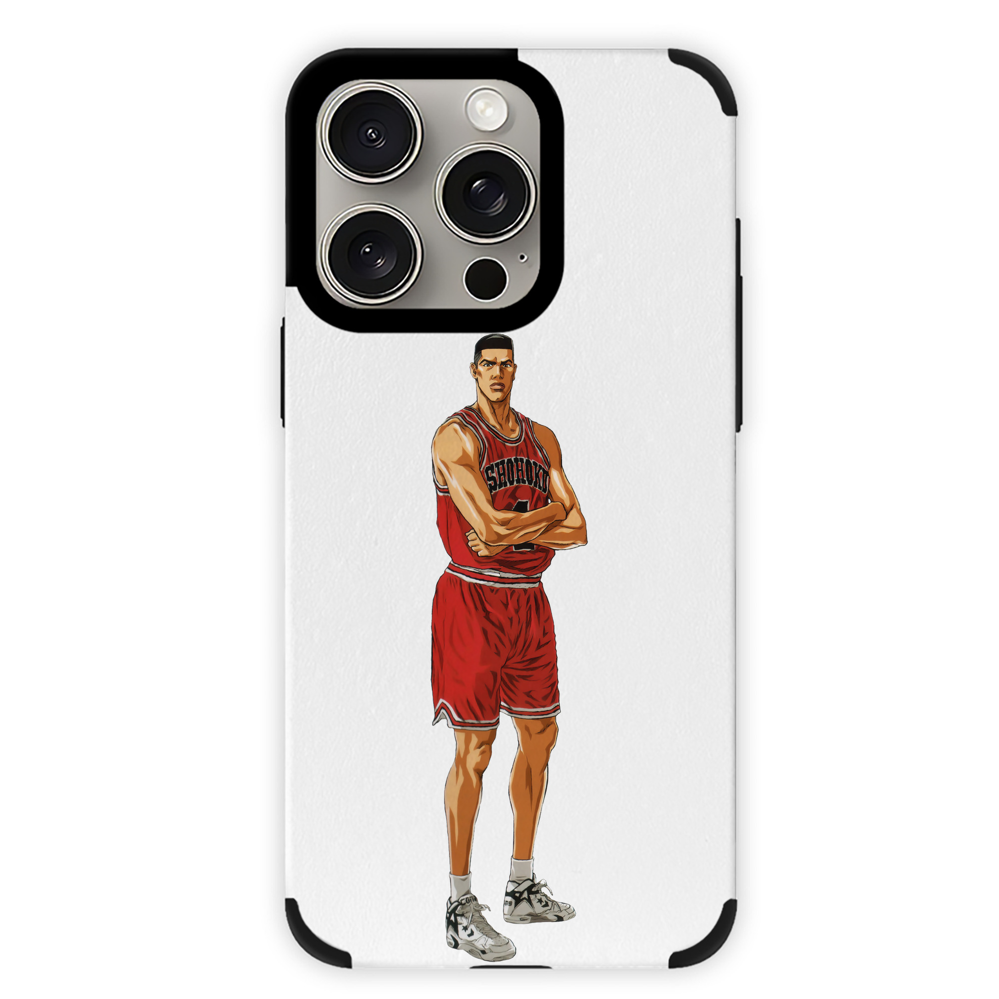 （画像用） SLAM DUNK／スラムダンク 【iPhone15ProMax対応】 PUレザー スマホケース 耐衝撃＆黄変防止