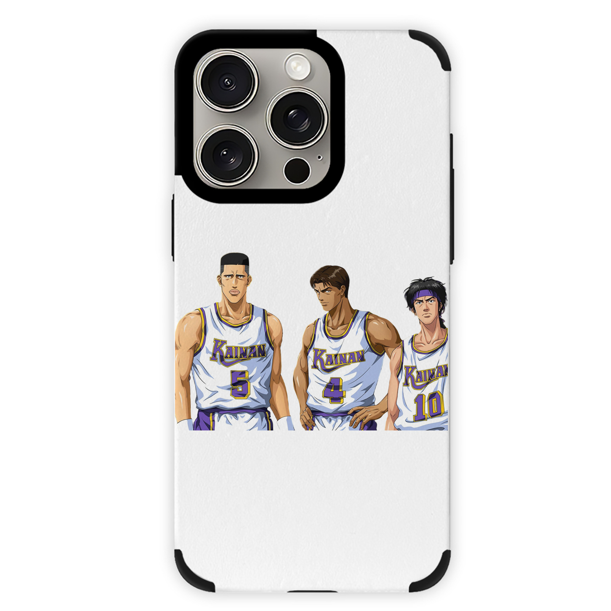 （画像用） SLAM DUNK／スラムダンク 【iPhone15ProMax対応】 PUレザー スマホケース 耐衝撃＆黄変防止
