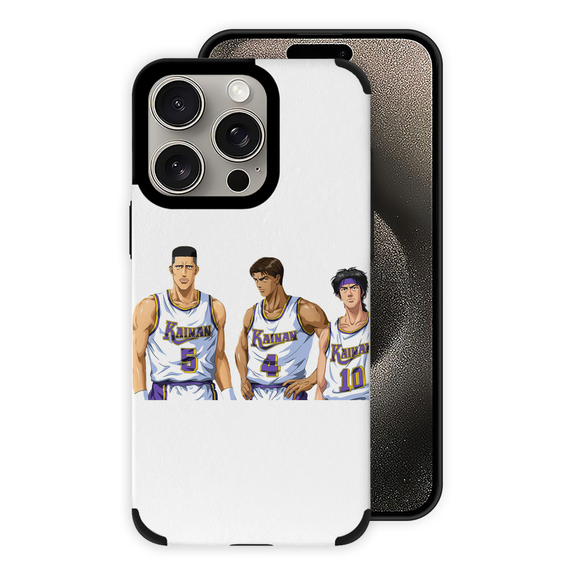 （画像用） SLAM DUNK／スラムダンク 【iPhone15ProMax対応】 PUレザー スマホケース 耐衝撃＆黄変防止