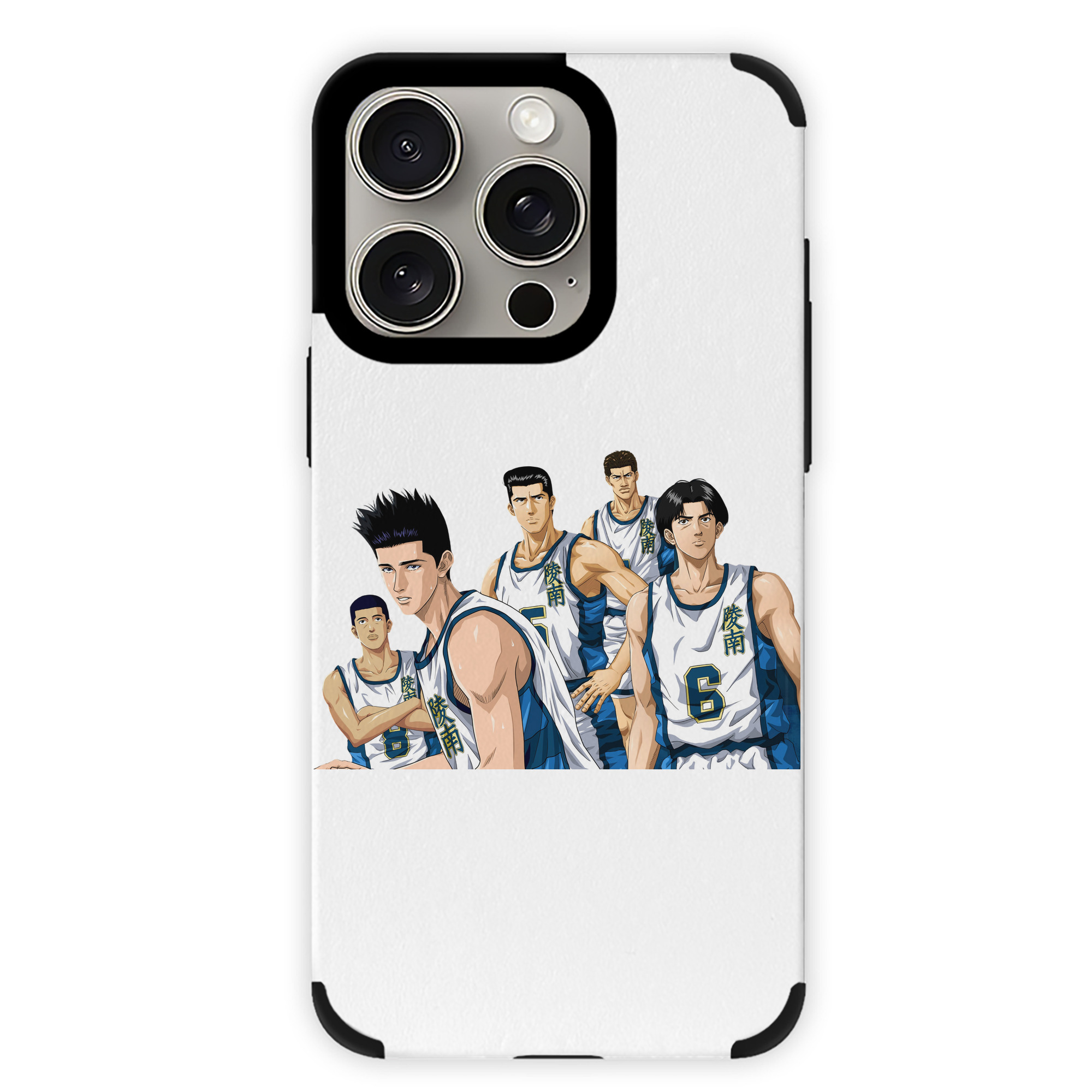 （画像用） SLAM DUNK／スラムダンク 【iPhone15ProMax対応】 PUレザー スマホケース 耐衝撃＆黄変防止